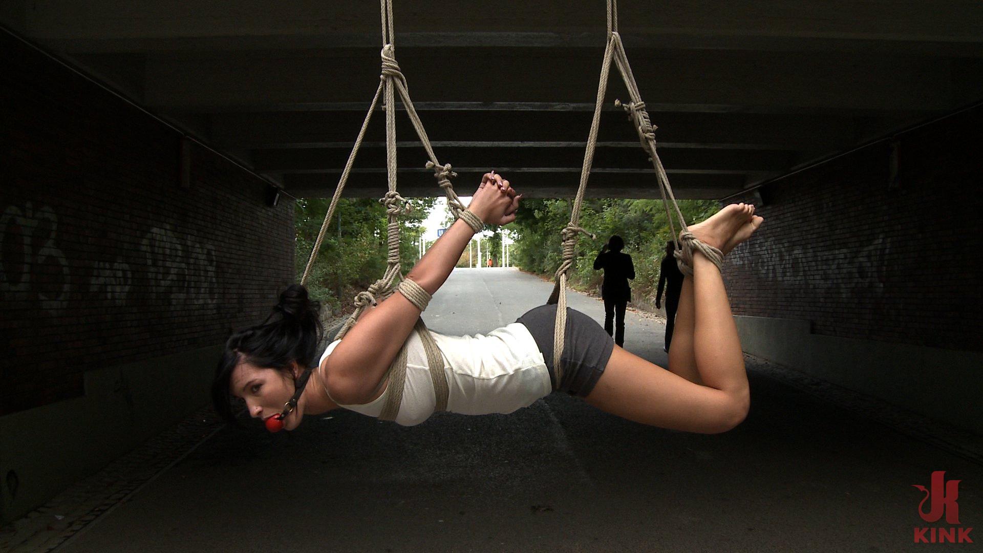 Photo number 1 from BEST OF EUROPE: Super Hot Euro Babe Disgraced in the Streets shot for Public Disgrace on Kink.com. Featuring Zenza Raggi and Bailey in hardcore BDSM & Fetish porn.