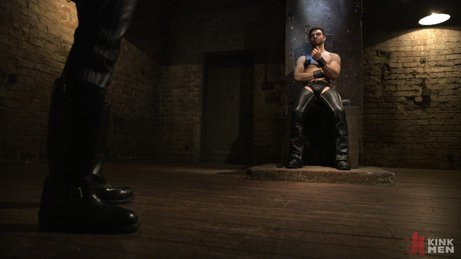 Photo number 1 from Jason Maddox's Brutal Night of Torment for His New Sub Jack Hunter shot for KinkMen Classics on Kink.com. Featuring Jason Maddox and Jack Hunter in hardcore BDSM & Fetish porn.