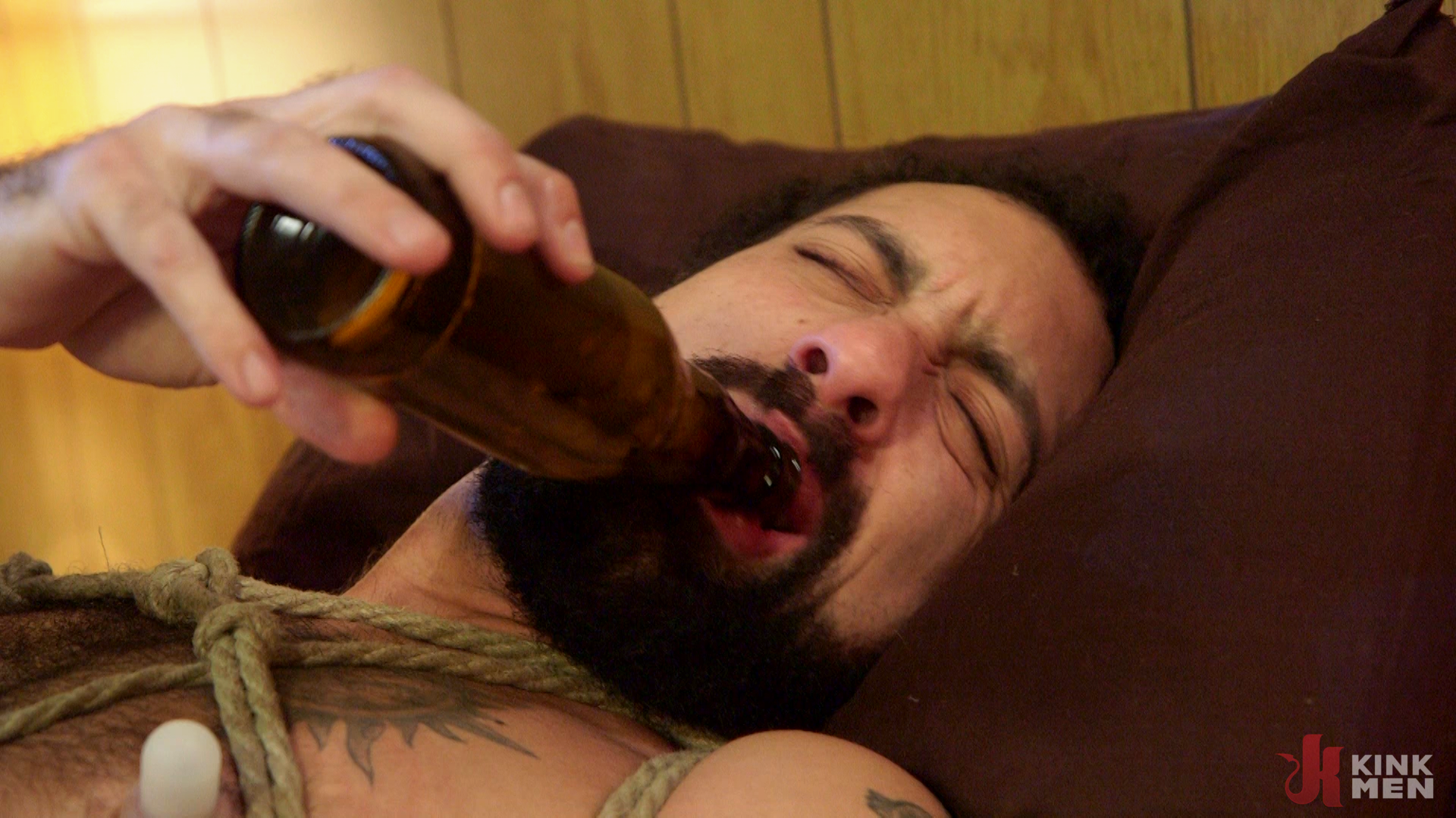 Photo number 21 from DJ is Ringing in the New Year with Relentless Edging & Ass to Mouth! shot for KinkMen Classics on Kink.com. Featuring DJ and Jessie Colter in hardcore BDSM & Fetish porn.