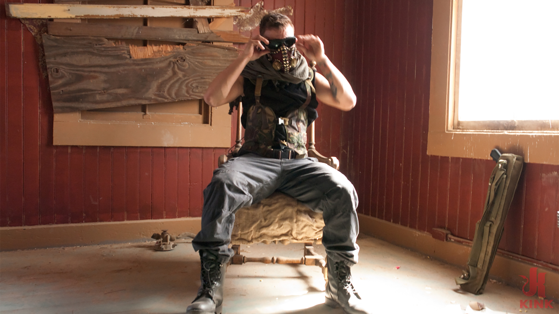 Photo number 4 from Bound for the Apocalypse: Part 1 shot for Kink Classics on Kink.com. Featuring Mr. Pete, Casey Calvert and Dee Williams in hardcore BDSM & Fetish porn.