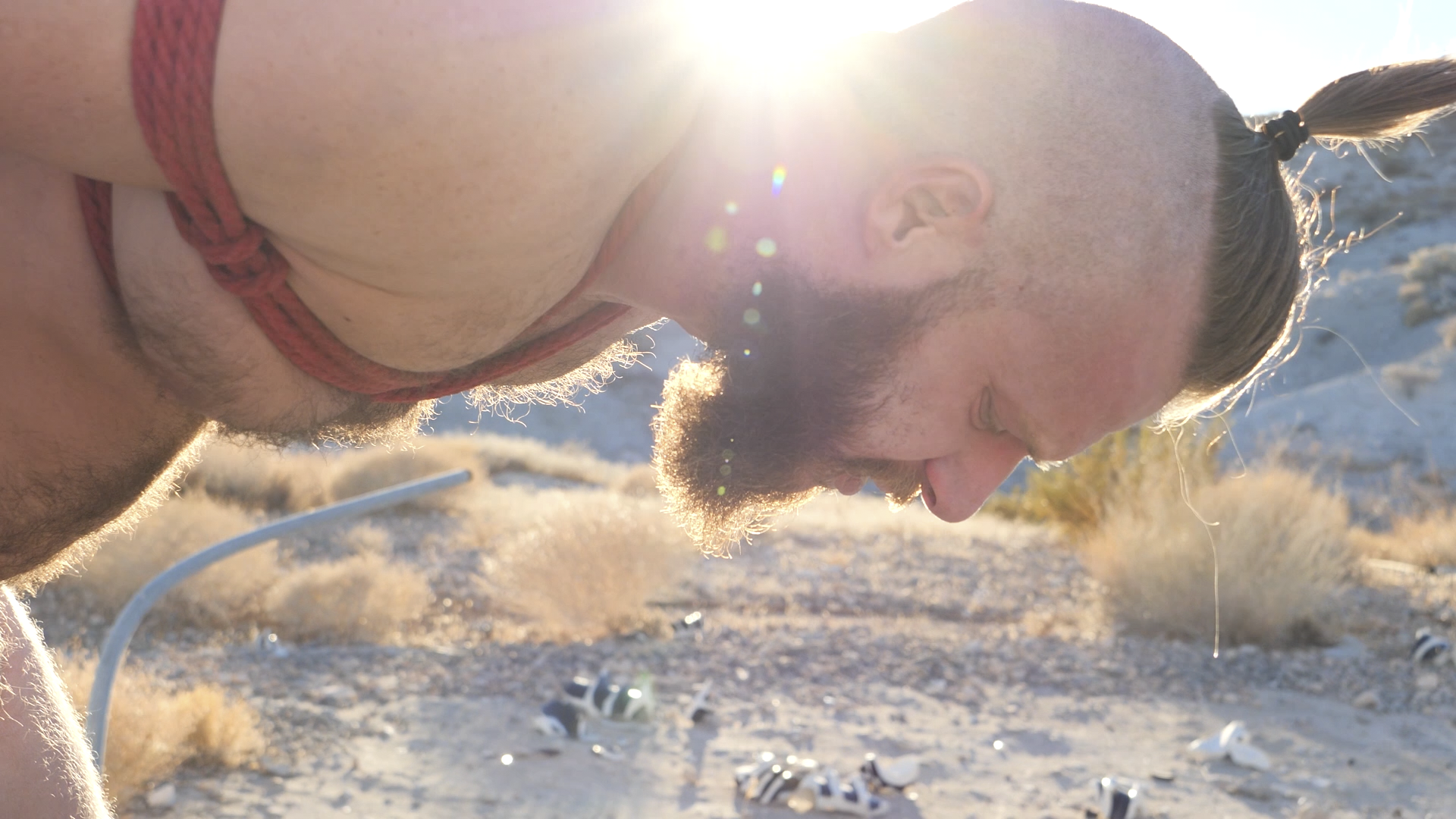 Photo number 15 from Desert Edge: Leo Forte and Brian Bonds shot for Kinky Bites Men on Kink.com. Featuring Brian Bonds and Leo Forte in hardcore BDSM & Fetish porn.