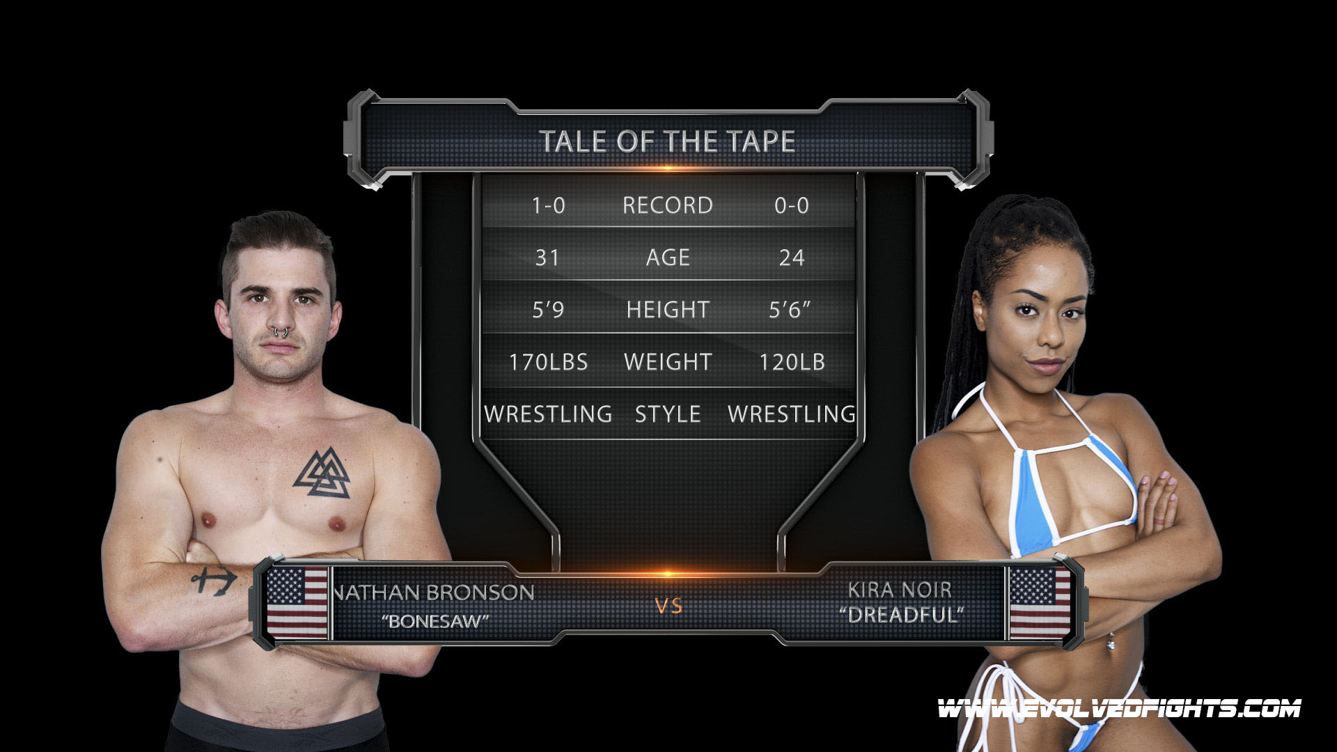 Photo number 6 from Nathan Bronson Vs. Kira Noire - Winner Fucks the Loser shot for Evolved Fights on Kink.com. Featuring Kira Noir and Nathan Bronson in hardcore BDSM & Fetish porn.