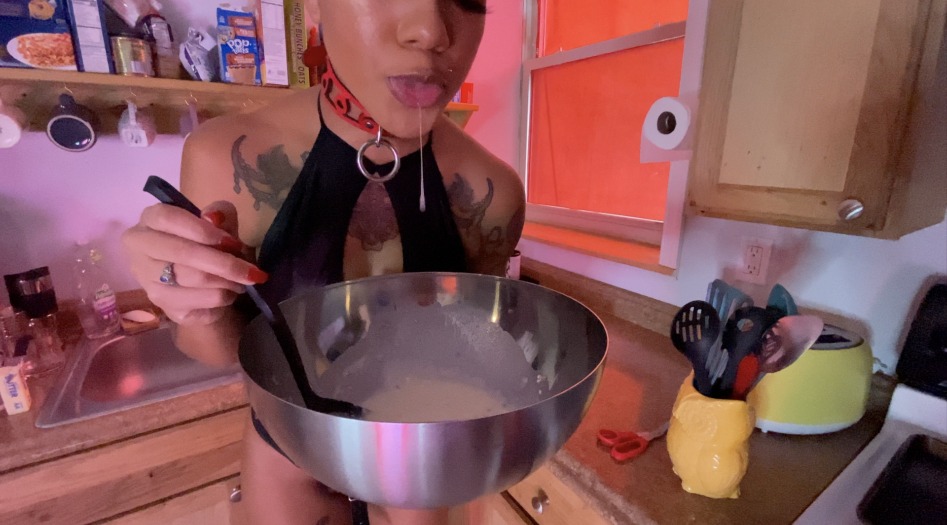 Photo number 2 from Kinky Cookies: Jessa Jordan Gives It To Reid Castle shot for Kinky Bites on Kink.com. Featuring Jessa Jordan and Reid Castle in hardcore BDSM & Fetish porn.