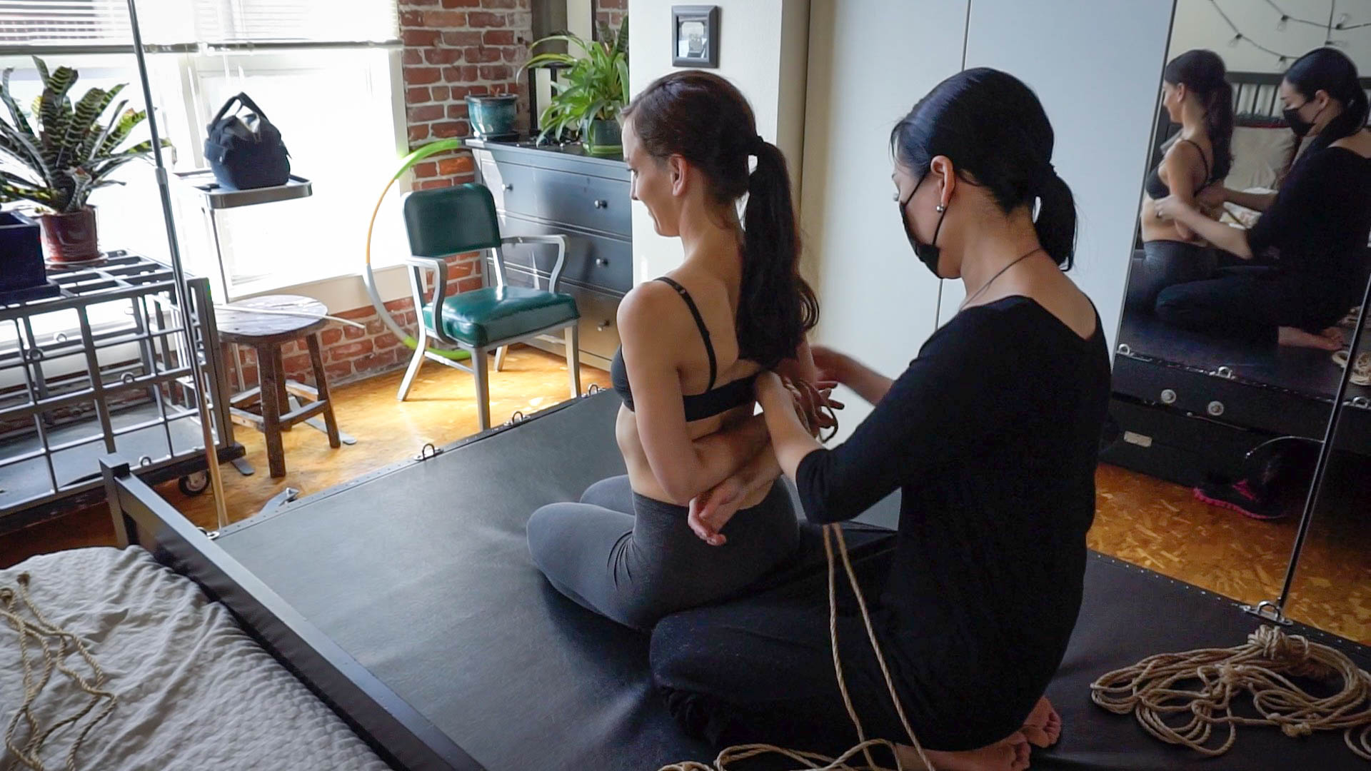 Photo number 1 from In Hog Heaven shot for Bondage Liberation on Kink.com. Featuring Elise Graves, Hinako and Chiaki in hardcore BDSM & Fetish porn.