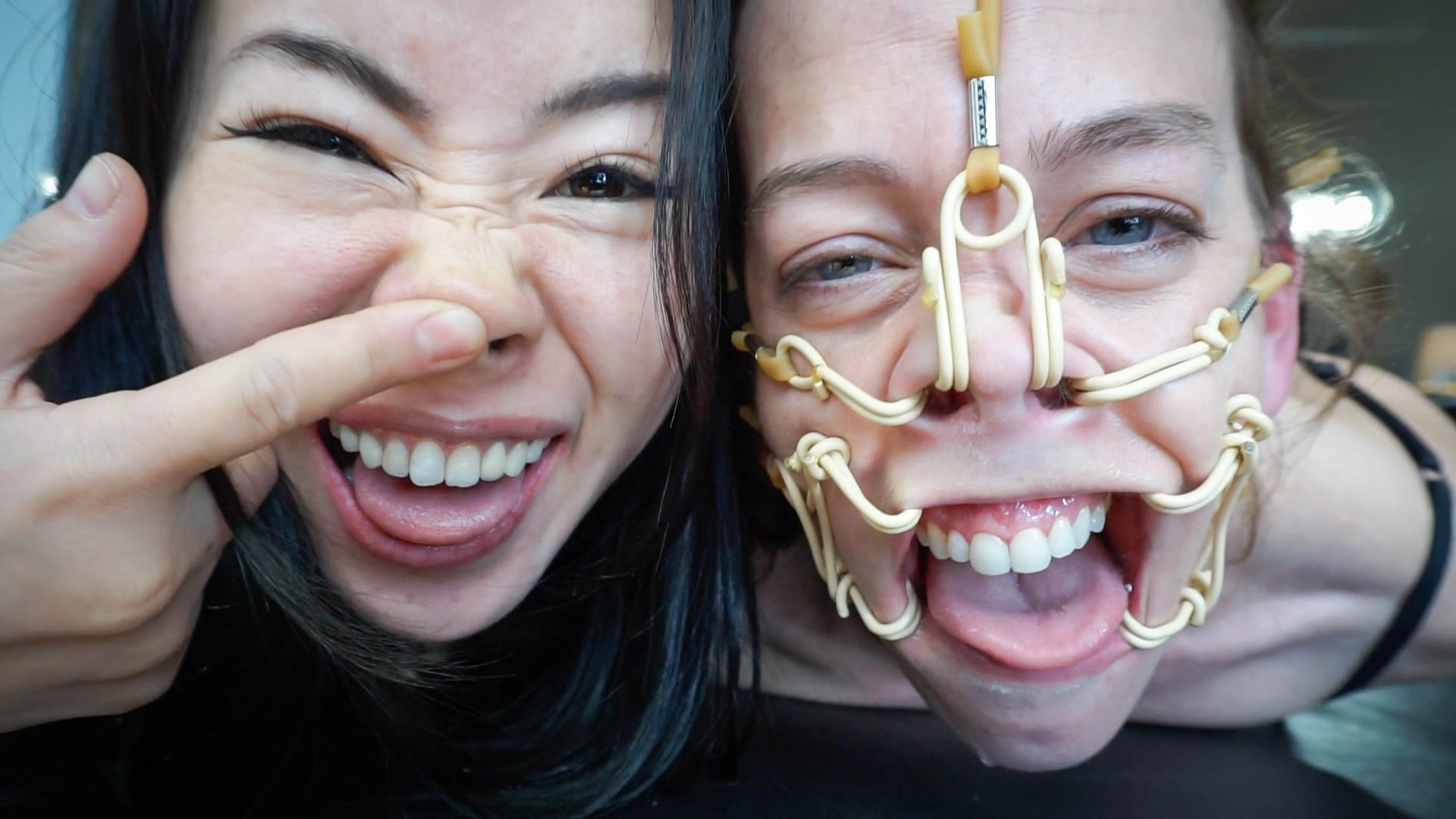 Photo number 25 from In Hog Heaven shot for Bondage Liberation on Kink.com. Featuring Elise Graves, Hinako and Chiaki in hardcore BDSM & Fetish porn.