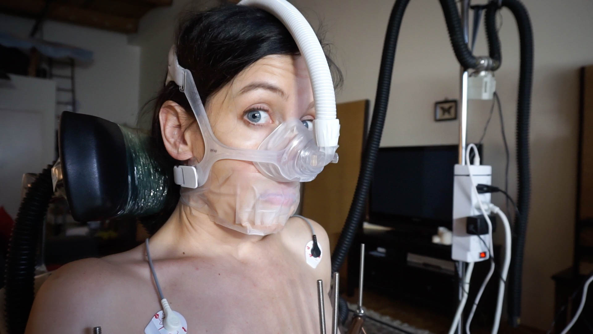 Photo number 4 from Time to Breathe shot for Bondage Liberation on Kink.com. Featuring Elise Graves and Dart_Tech in hardcore BDSM & Fetish porn.