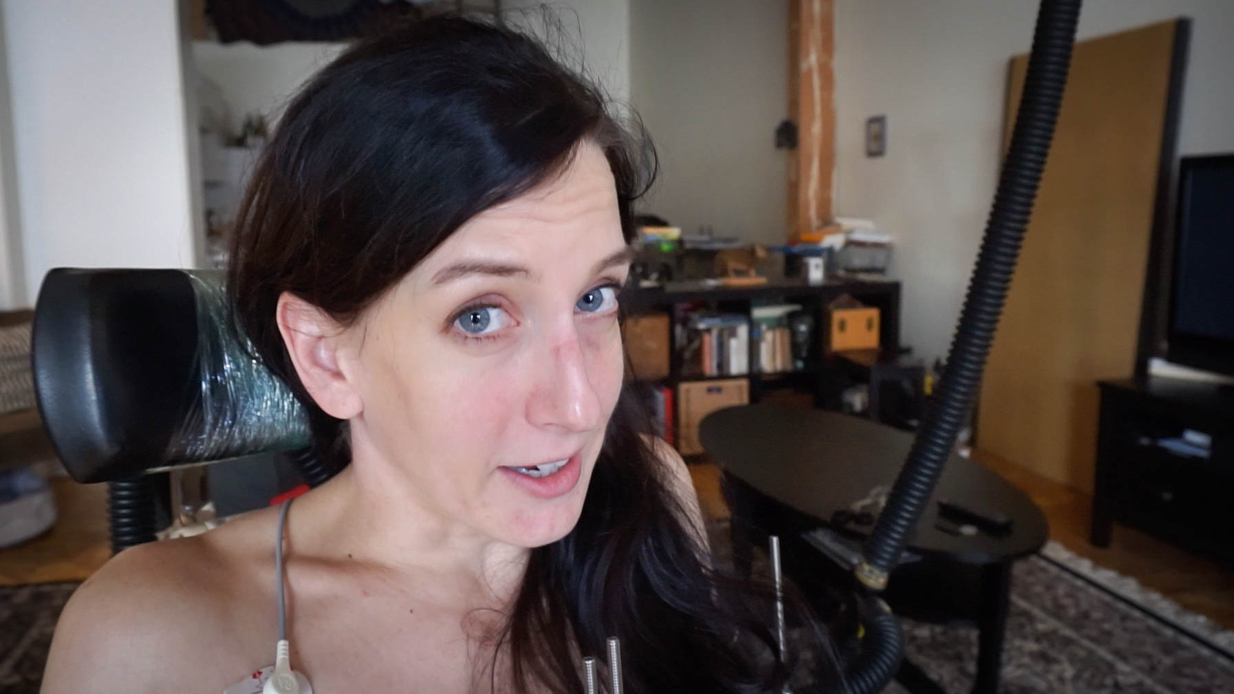 Photo number 12 from Time to Breathe shot for Bondage Liberation on Kink.com. Featuring Elise Graves and Dart_Tech in hardcore BDSM & Fetish porn.