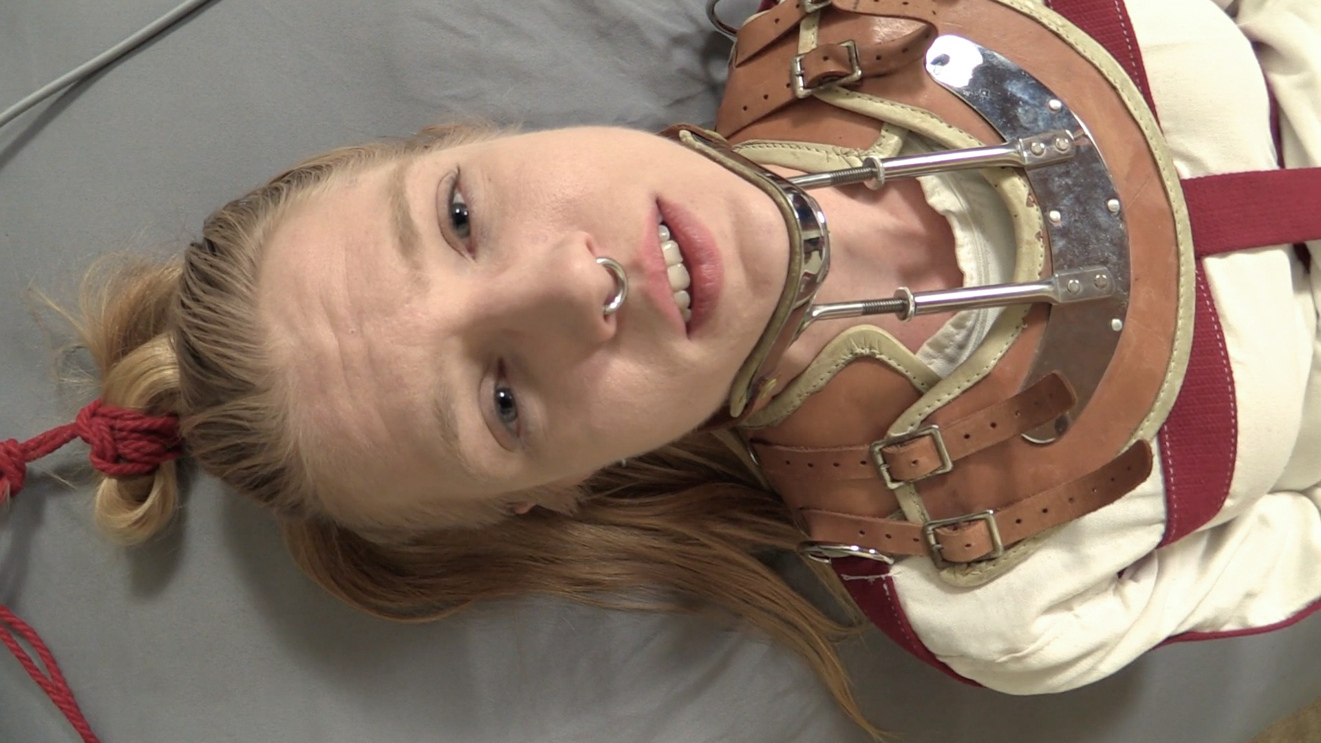 Photo number 7 from Electro Straitjacket Exposure, Part One shot for Bondage Liberation on Kink.com. Featuring Rachel Greyhound and Elise Graves in hardcore BDSM & Fetish porn.