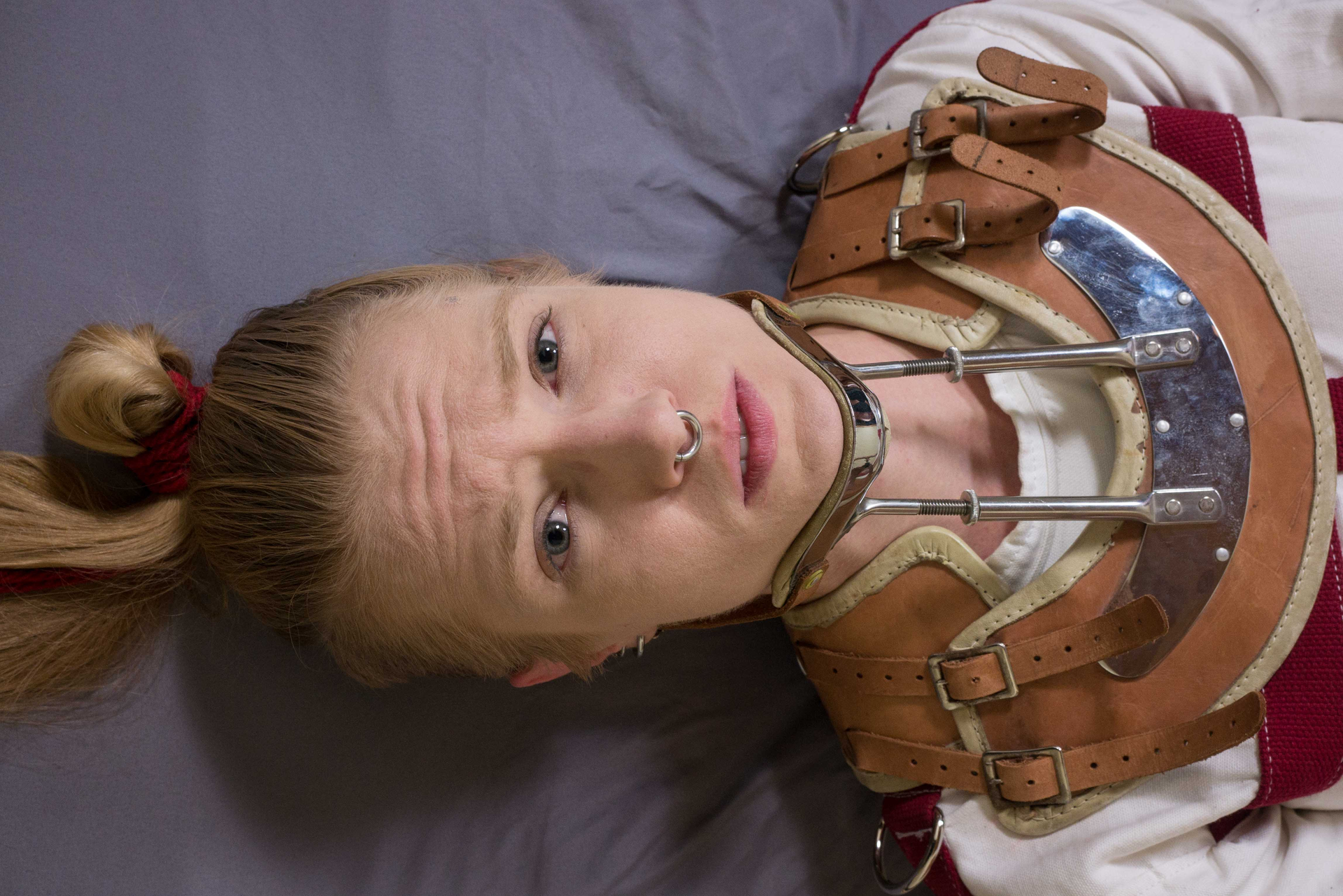 Photo number 21 from Electro Straitjacket Exposure, Part One shot for Bondage Liberation on Kink.com. Featuring Rachel Greyhound and Elise Graves in hardcore BDSM & Fetish porn.