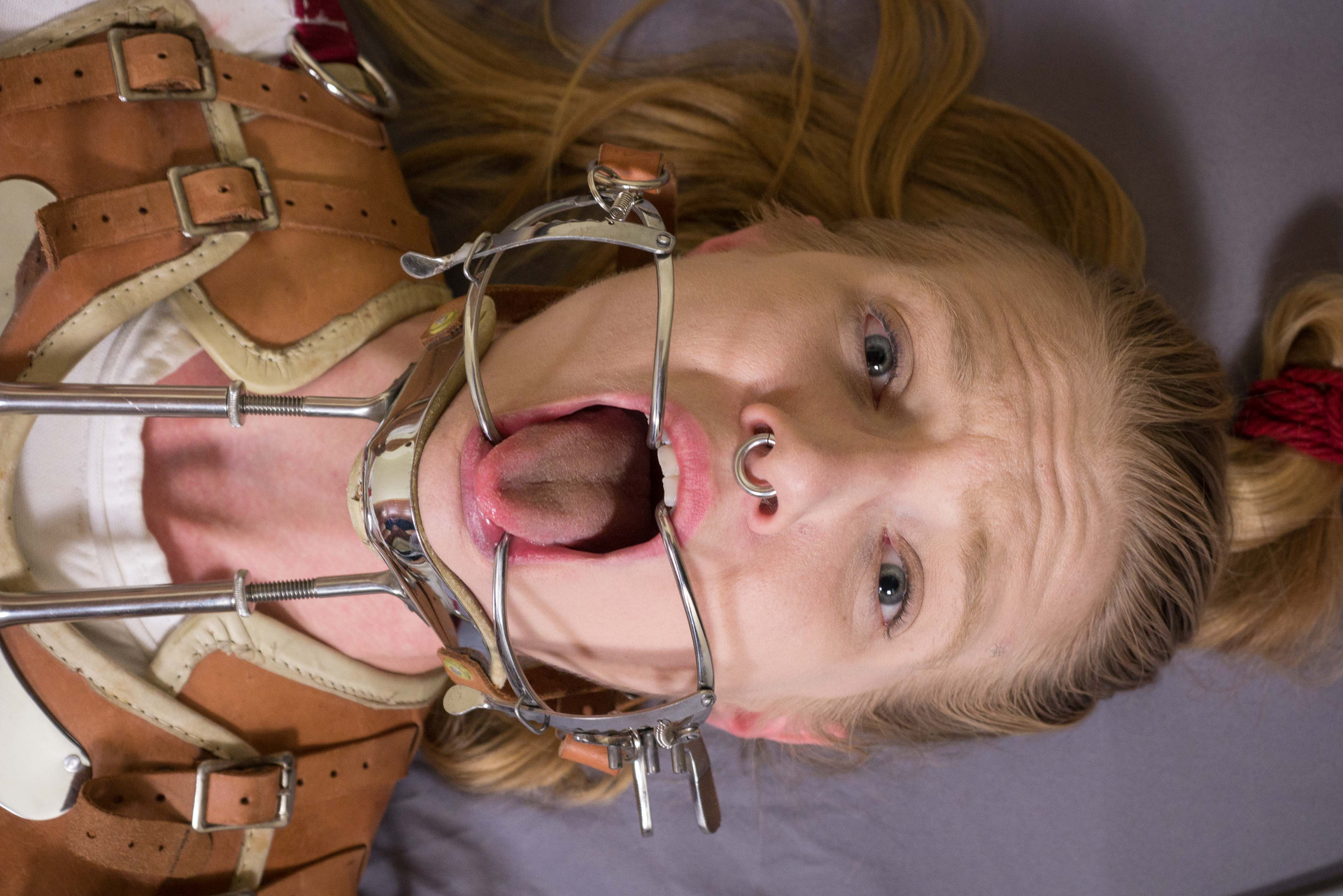 Photo number 46 from Electro Straitjacket Exposure, Part One shot for Bondage Liberation on Kink.com. Featuring Rachel Greyhound and Elise Graves in hardcore BDSM & Fetish porn.