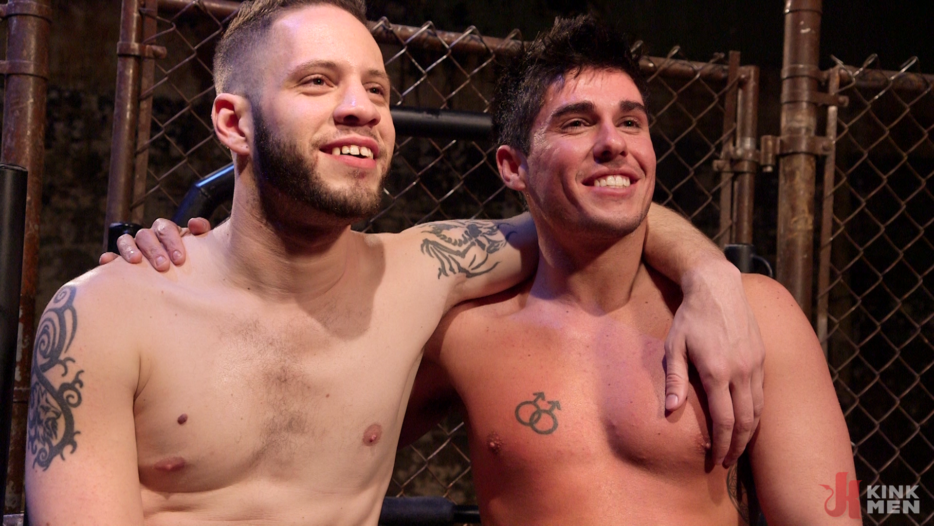 Photo number 23 from Jett Jax & Wolf Hudson: Dirty Cop Caught in a Trap! shot for KinkMen Classics on Kink.com. Featuring Wolf Hudson and Jett Jax in hardcore BDSM & Fetish porn.