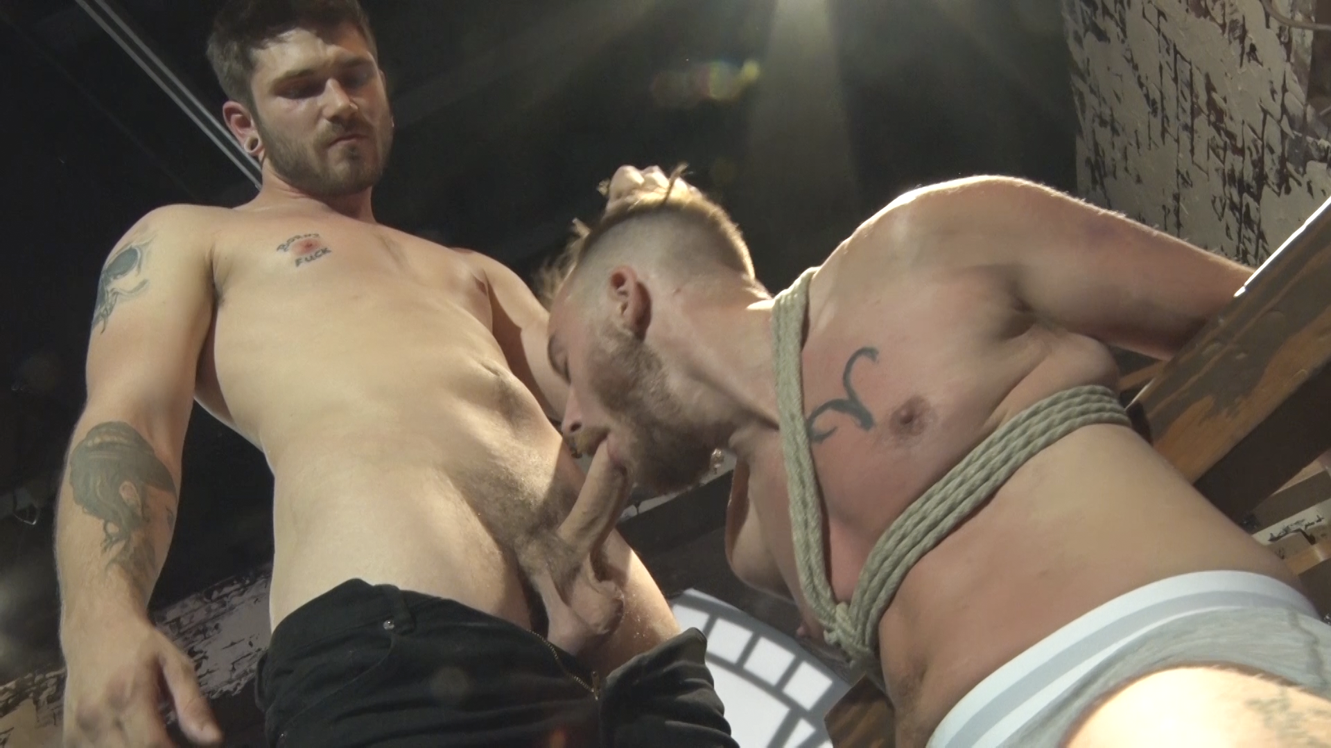 Photo number 8 from So Fucked, Part 2: Tyler Castle and Luke Hudson shot for Kinky Bites Men on Kink.com. Featuring Tyler Castle and Luke Hudson in hardcore BDSM & Fetish porn.