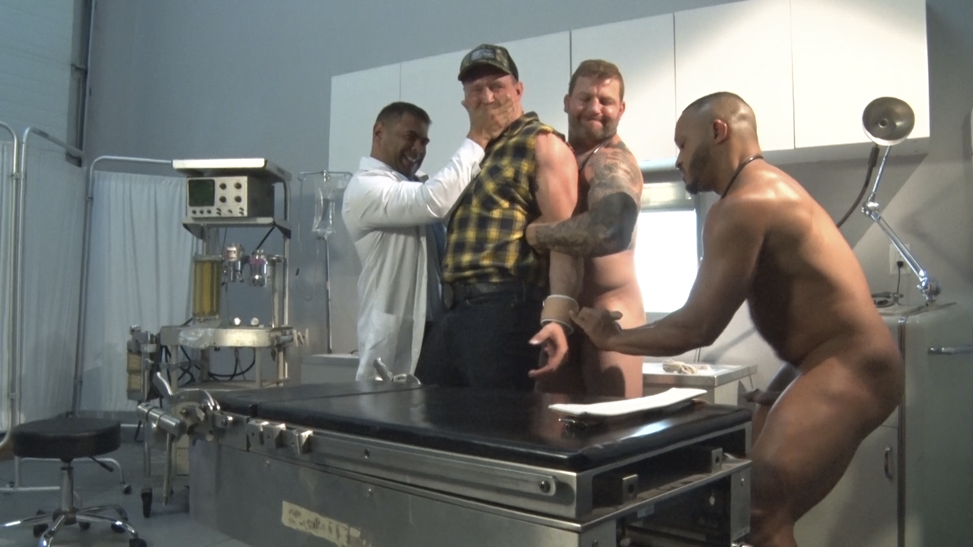 Photo number 3 from American Gangbang: Pierce Paris Restrained and Fucked RAW shot for Kinky Bites Men on Kink.com. Featuring Colby Jansen, Dillon Diaz, Pierce Paris and Draven Navarro in hardcore BDSM & Fetish porn.