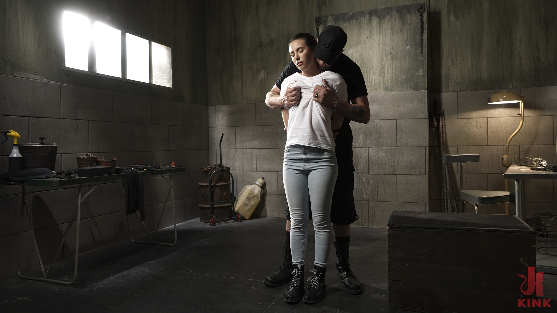 Photo number 1 from School Of Submission: Casey Calvert, Day One shot for Kink Features on Kink.com. Featuring Casey Calvert and The Pope in hardcore BDSM & Fetish porn.