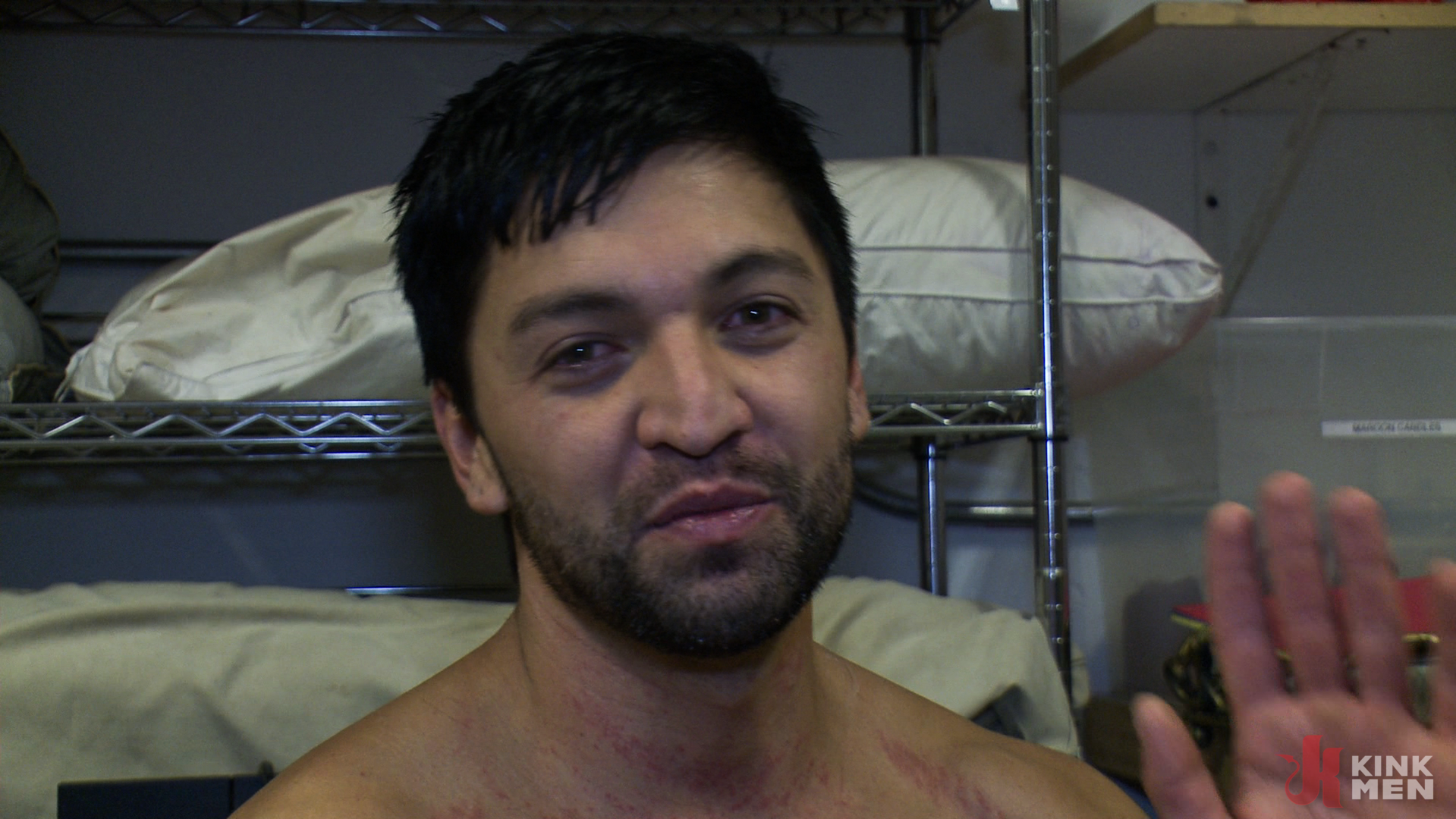 Photo number 46 from Dominic Pacifico: Gang Fucked by Strange Men shot for KinkMen Classics on Kink.com. Featuring Spencer Reed, Dominic Pacifico and Sebastian Keys in hardcore BDSM & Fetish porn.