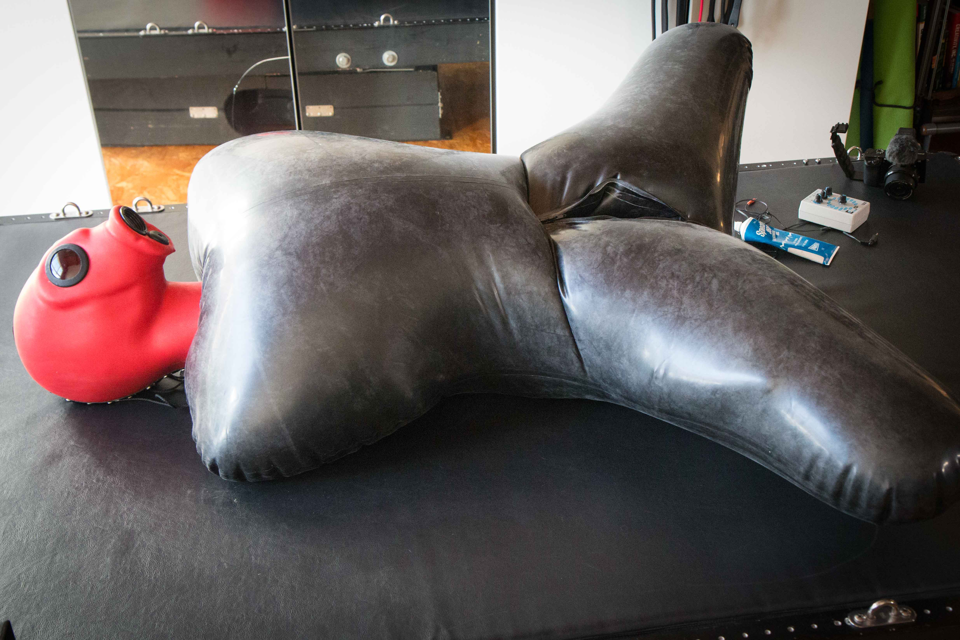 Photo number 12 from Inflatable Gimp Face Sitting shot for Bondage Liberation on Kink.com. Featuring Kino Payne and Elise Graves in hardcore BDSM & Fetish porn.