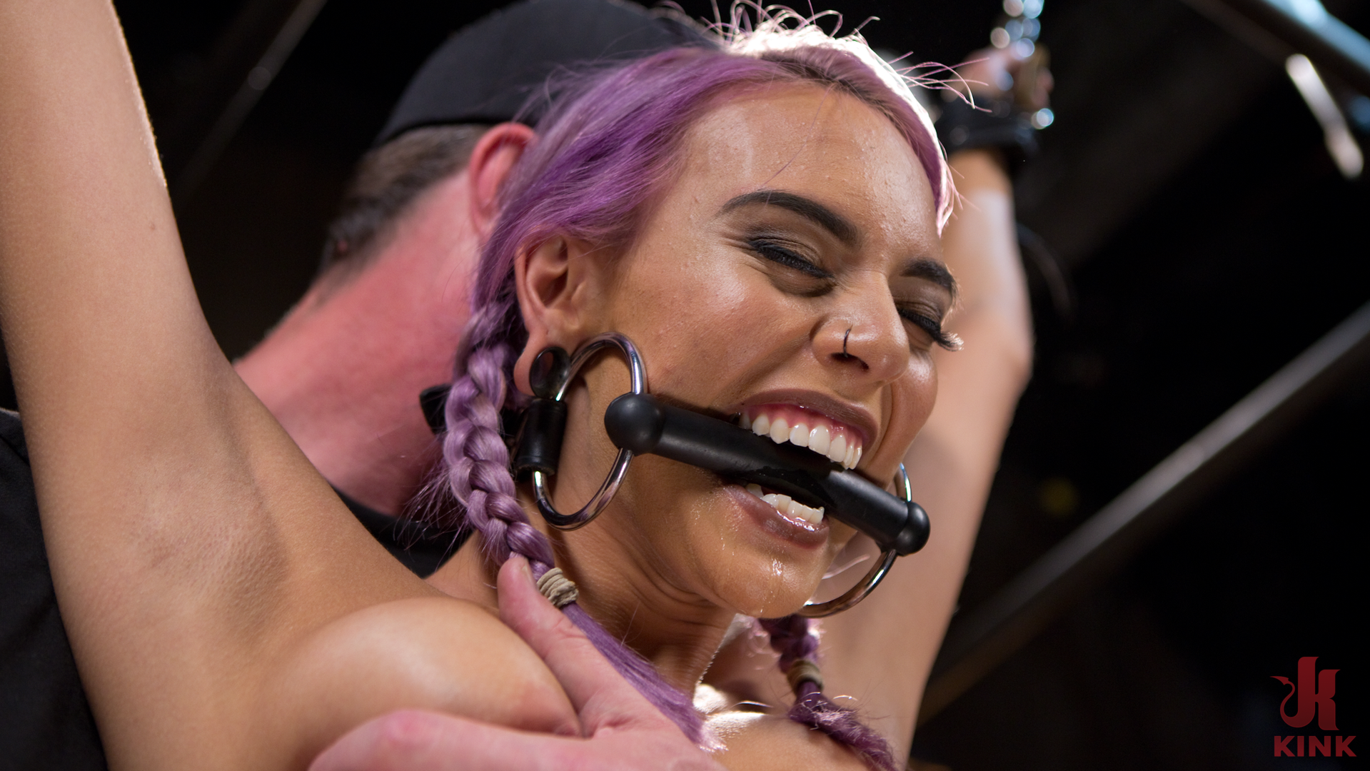 Photo number 3 from Janice Griffith: A Toy Named Giggles shot for Kink Classics on Kink.com. Featuring Janice Griffith and The Pope in hardcore BDSM & Fetish porn.