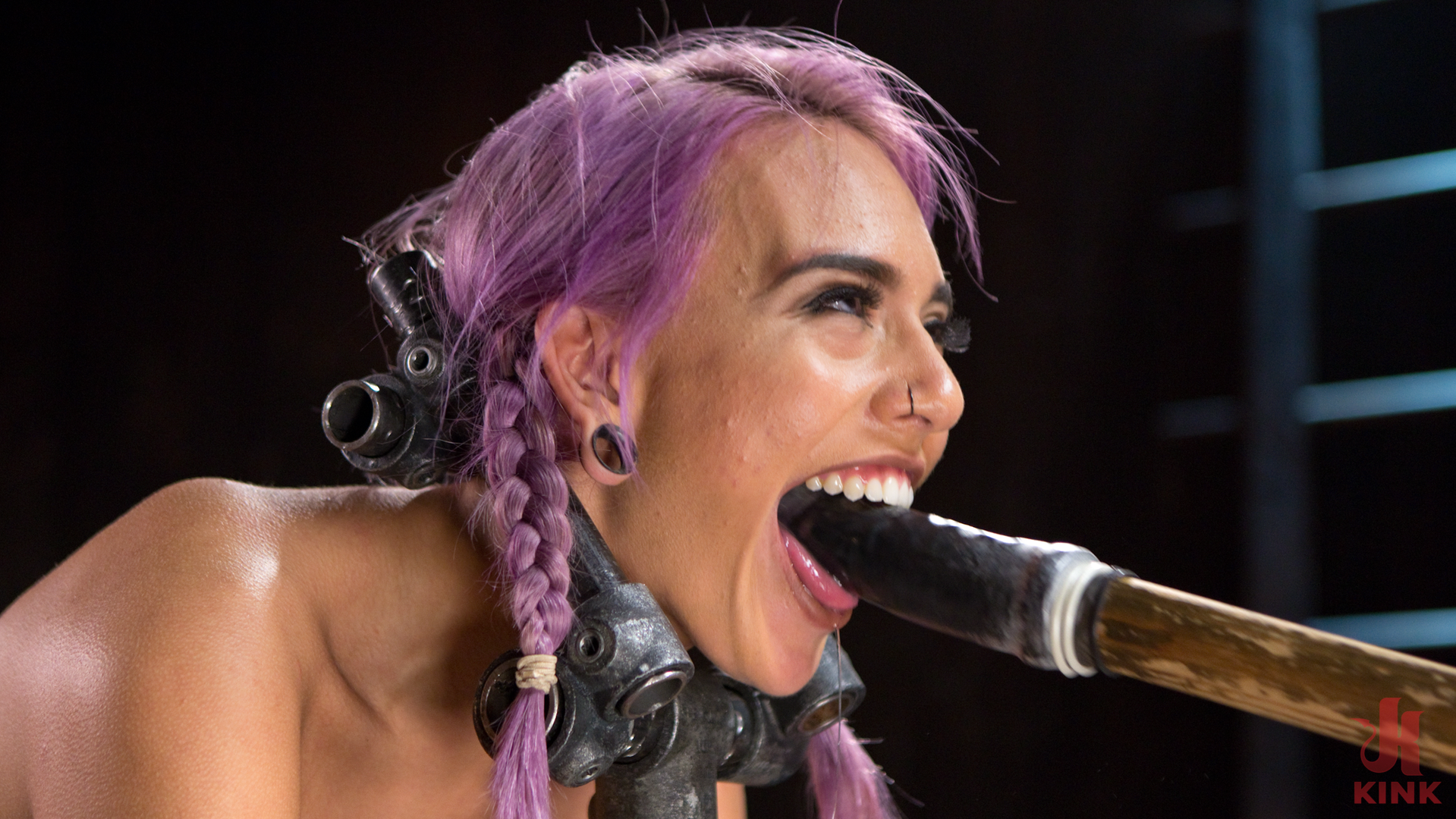 Photo number 15 from Janice Griffith: A Toy Named Giggles shot for Kink Classics on Kink.com. Featuring Janice Griffith and The Pope in hardcore BDSM & Fetish porn.