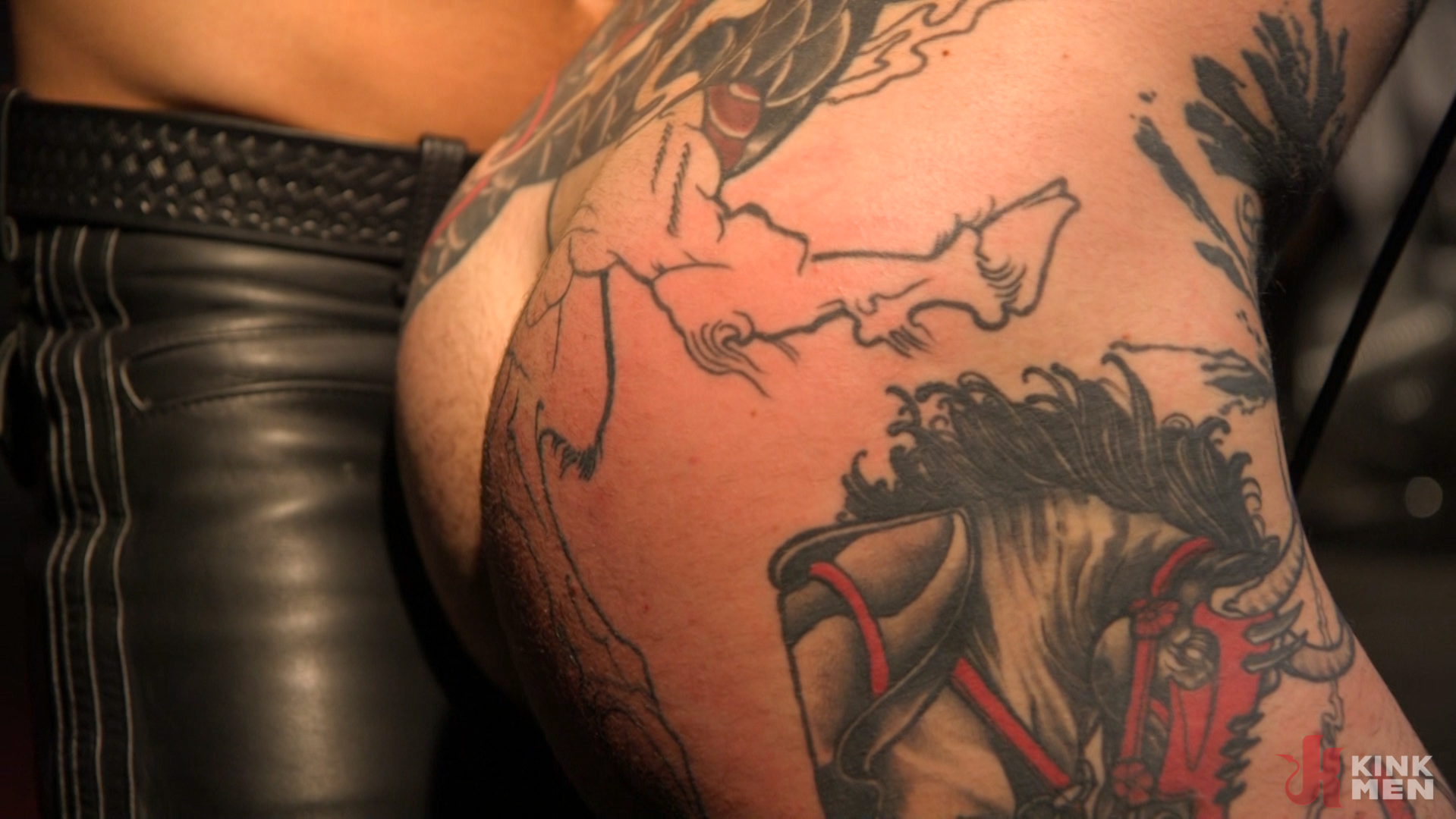 Photo number 8 from Arad Winwin: The Manhandler shot for KinkMen Classics on Kink.com. Featuring Teddy Bryce and Arad Winwin in hardcore BDSM & Fetish porn.