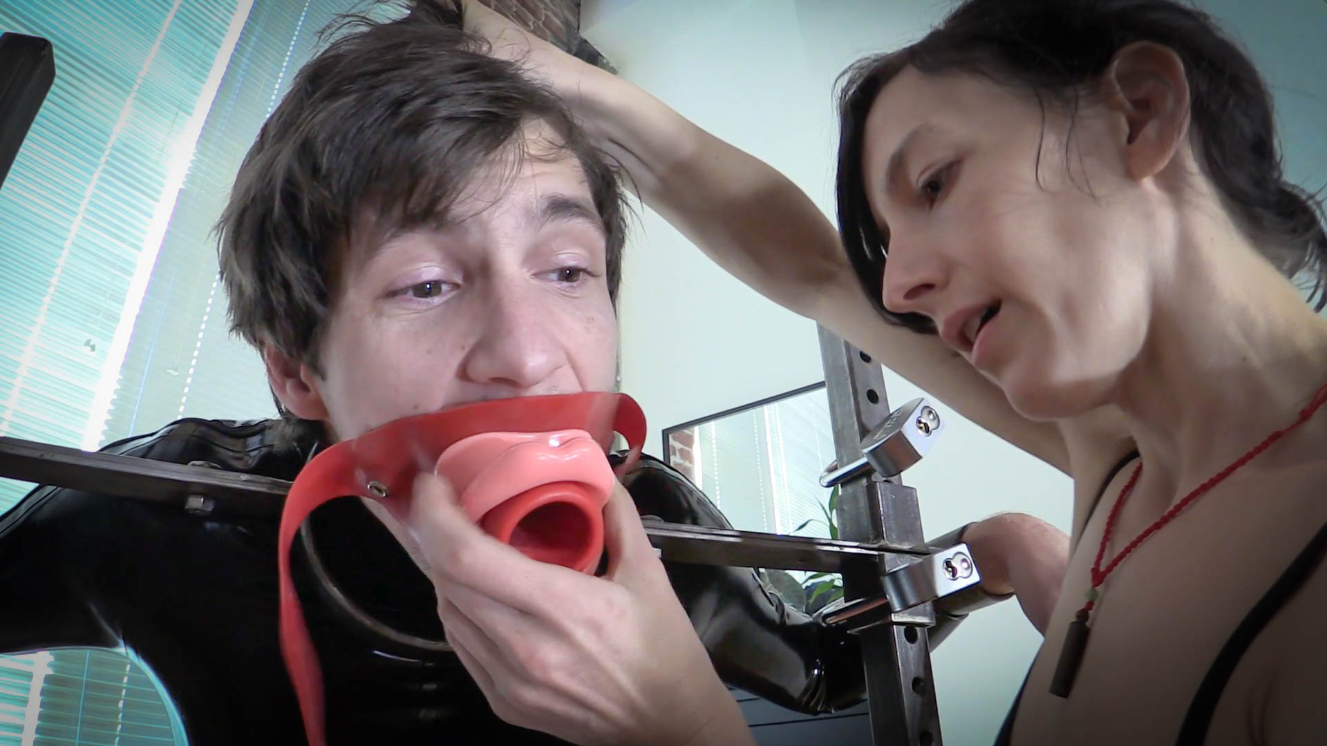 Photo number 2 from That Makes My Cock Hard shot for Bondage Liberation on Kink.com. Featuring Tony Orlando and Elise Graves in hardcore BDSM & Fetish porn.