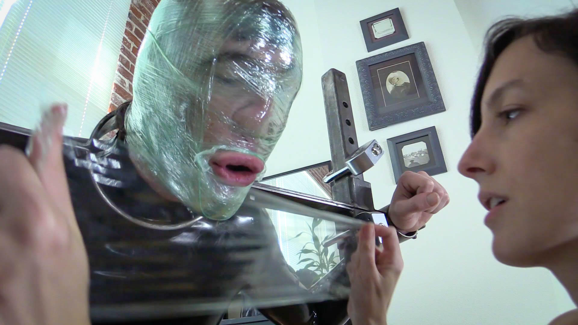 Photo number 8 from That Makes My Cock Hard shot for Bondage Liberation on Kink.com. Featuring Tony Orlando and Elise Graves in hardcore BDSM & Fetish porn.