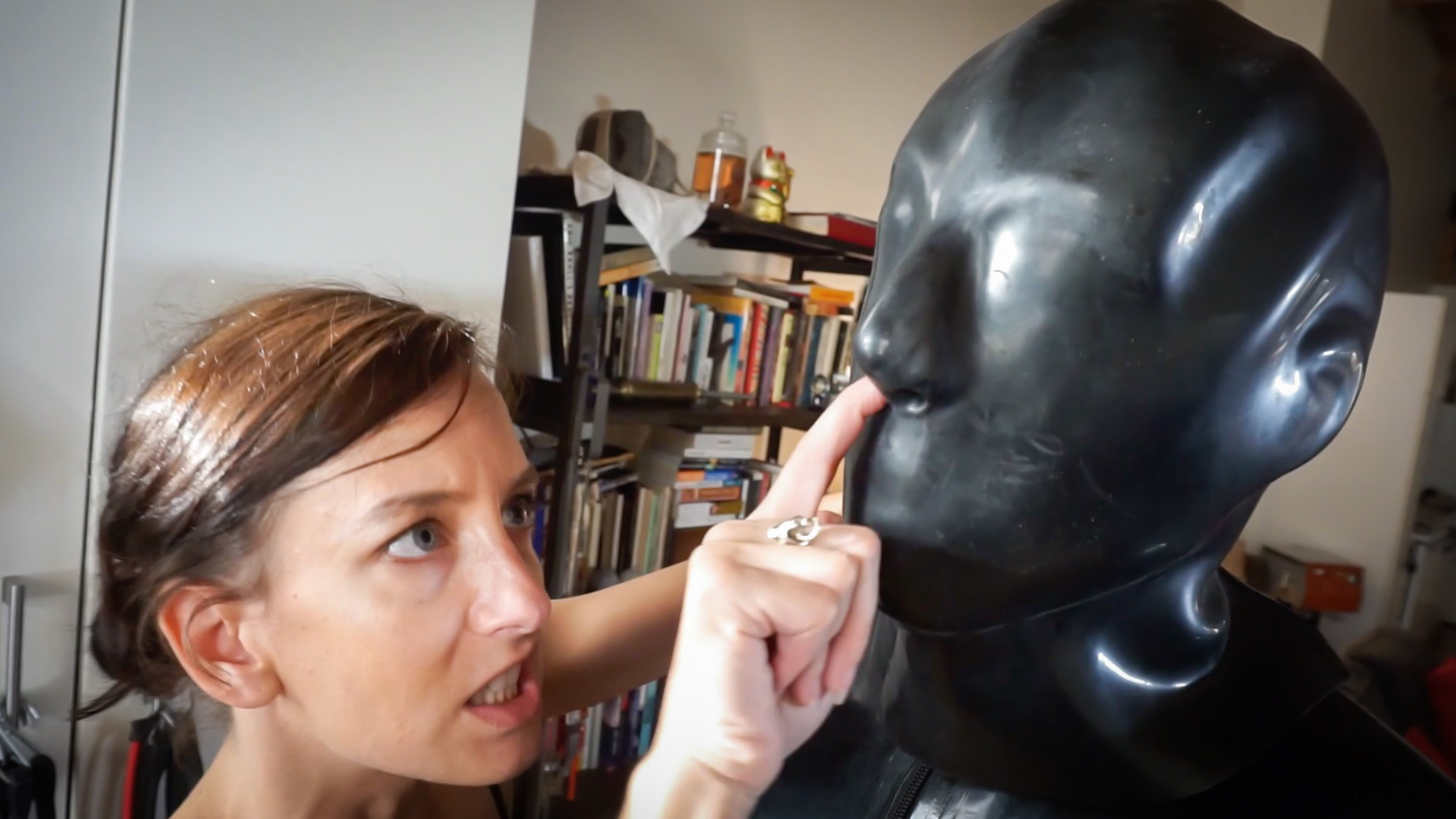 Photo number 1 from Rubber Ass Fucking shot for Bondage Liberation on Kink.com. Featuring Elise Graves and Goblintower in hardcore BDSM & Fetish porn.