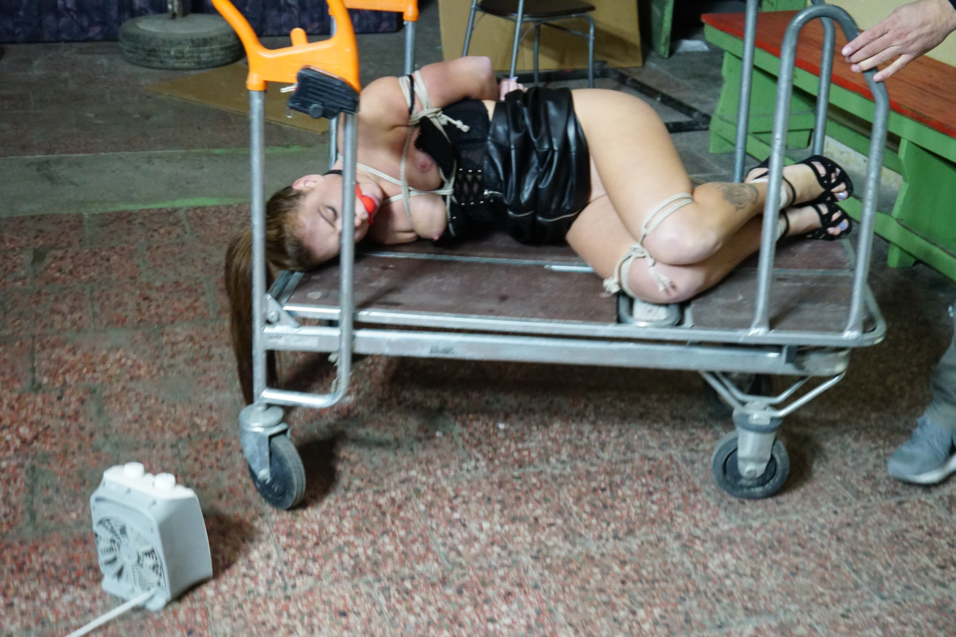 Photo number 4 from UNCOMFORTABLE AND HOGTIED shot for Submissed on Kink.com. Featuring Mila Fox and Arjan in hardcore BDSM & Fetish porn.