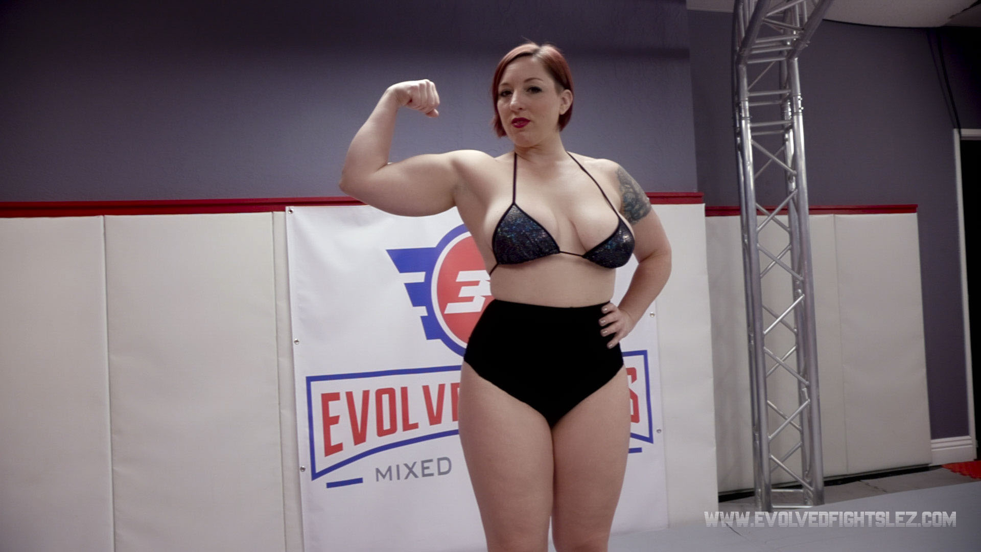 Photo number 28 from Tournament: Finals - Mistress Kara vs Cheyenne Jewel shot for Evolved Fights Lesbian Edition on Kink.com. Featuring Mistress Kara and Cheyenne Jewel in hardcore BDSM & Fetish porn.