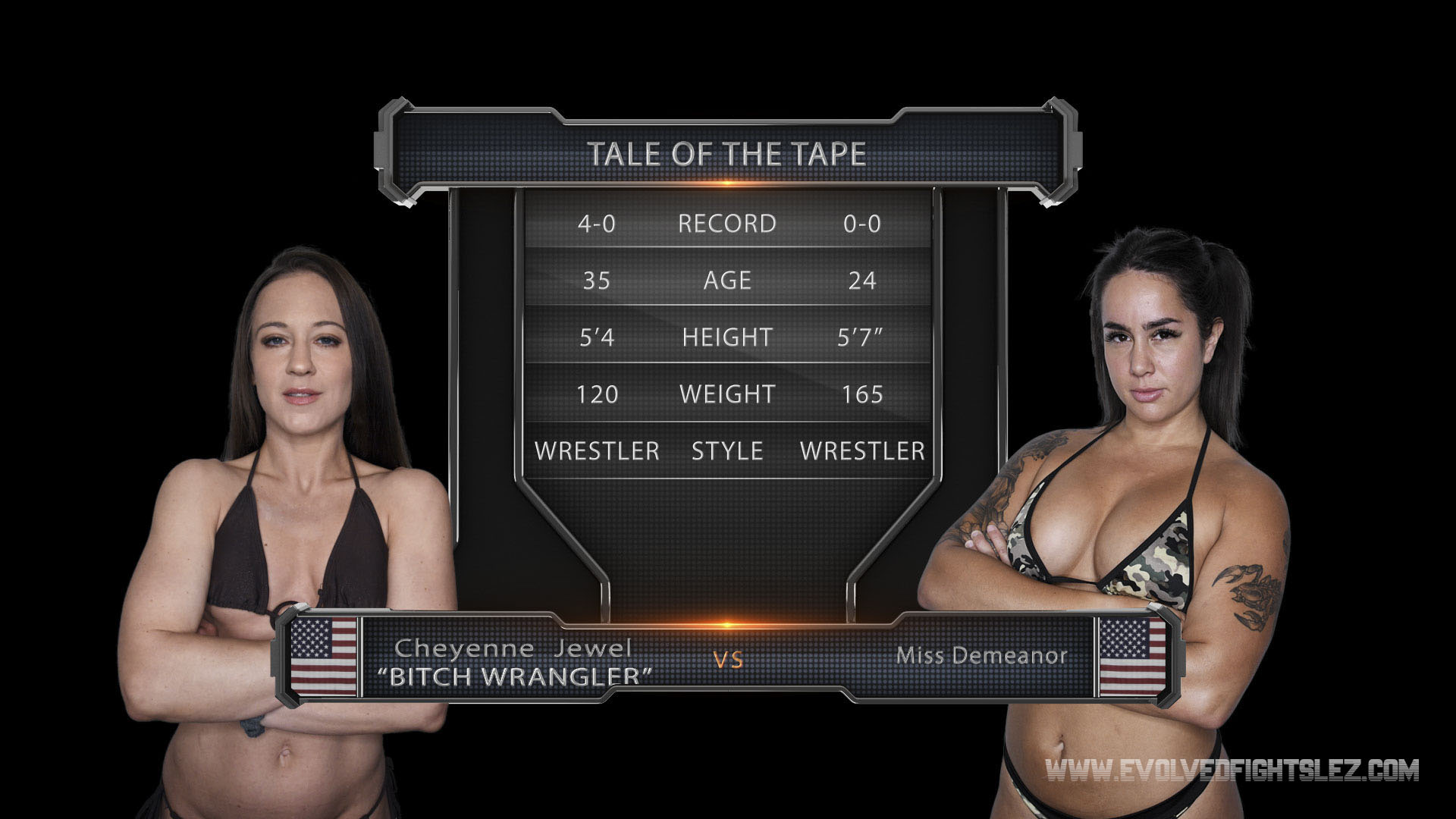 Photo number 56 from Tournament: Semi-Finals 1 - Miss Demeanor vs Cheyenne Jewel shot for Evolved Fights Lesbian Edition on Kink.com. Featuring Miss Demeanor and Cheyenne Jewel in hardcore BDSM & Fetish porn.