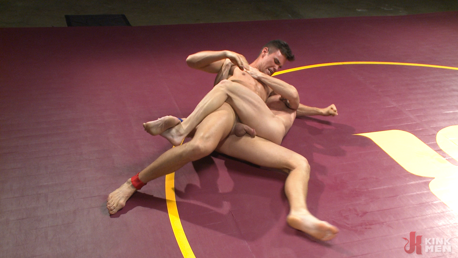 Photo number 14 from Naked Kombat: Mitch Vaughn vs BJ Adia (Beau Reed) shot for KinkMen Classics on Kink.com. Featuring Mitch Vaughn and Beau Reed in hardcore BDSM & Fetish porn.