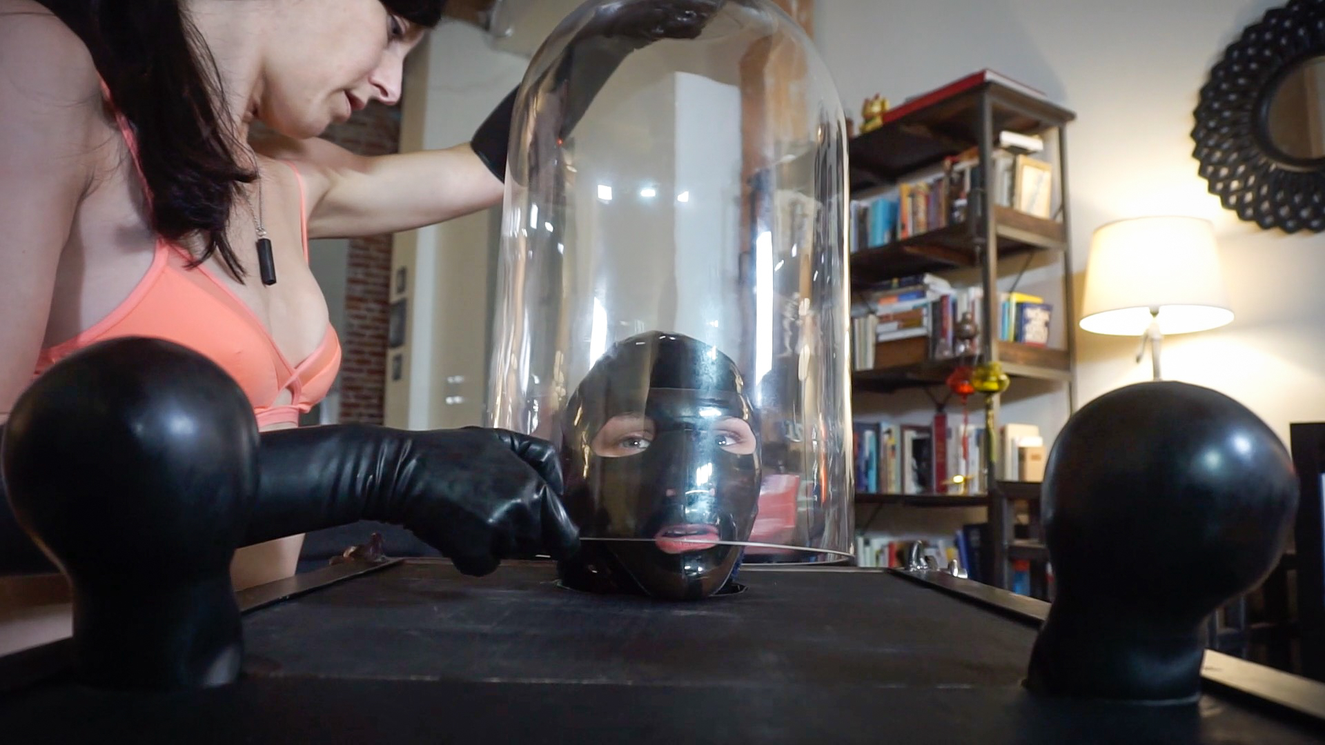 Photo number 1 from Mercy Sexed in a Cage shot for Bondage Liberation on Kink.com. Featuring Mercy West and Elise Graves in hardcore BDSM & Fetish porn.