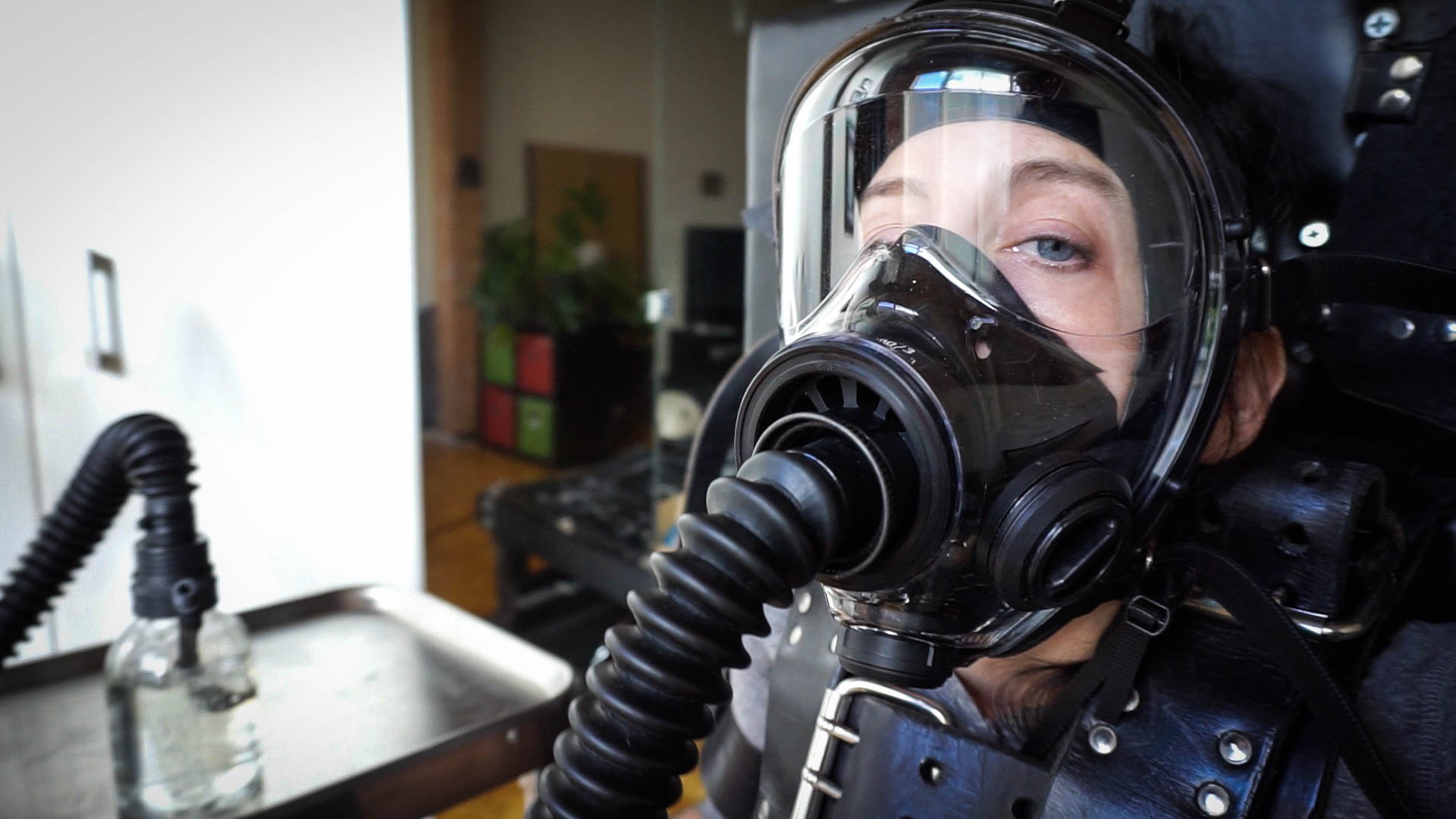 Photo number 8 from To Breathe or Not to Breathe: A Demo shot for Bondage Liberation on Kink.com. Featuring Elise Graves and Dart_Tech in hardcore BDSM & Fetish porn.