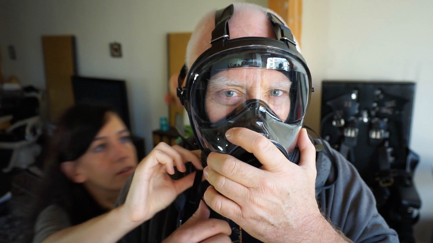 Photo number 13 from To Breathe or Not to Breathe: A Demo shot for Bondage Liberation on Kink.com. Featuring Elise Graves and Dart_Tech in hardcore BDSM & Fetish porn.