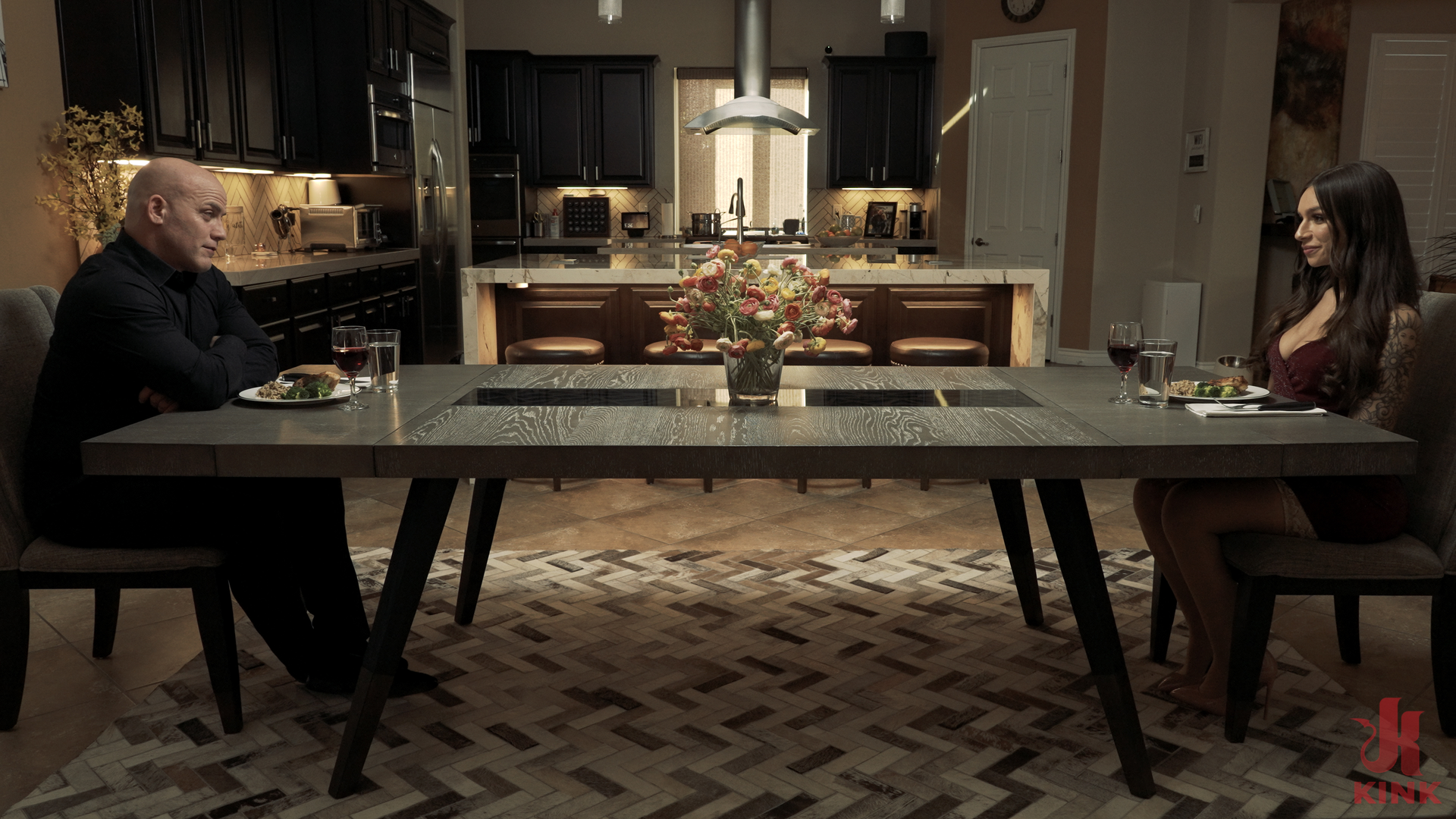 Photo number 4 from Tainted Love, Episode 2: High Protocol shot for Kink Features on Kink.com. Featuring April Olsen and Derrick Pierce in hardcore BDSM & Fetish porn.