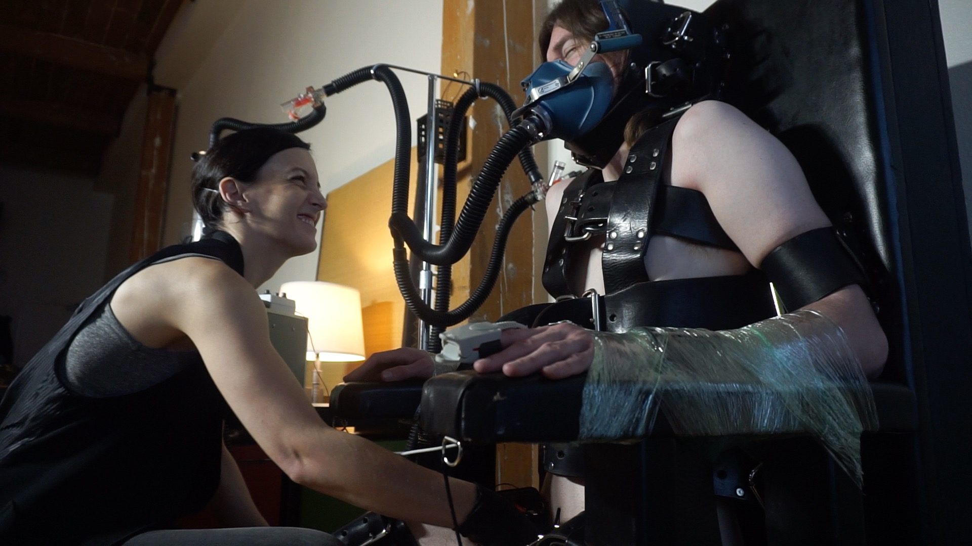 Photo number 36 from Save Your Breath shot for Bondage Liberation on Kink.com. Featuring Dart_Tech and Elise Graves in hardcore BDSM & Fetish porn.