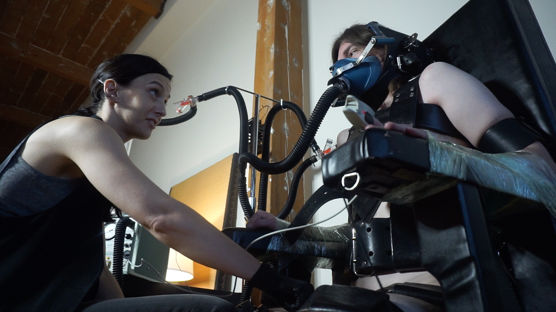 Photo number 37 from Save Your Breath shot for Bondage Liberation on Kink.com. Featuring Dart_Tech and Elise Graves in hardcore BDSM & Fetish porn.