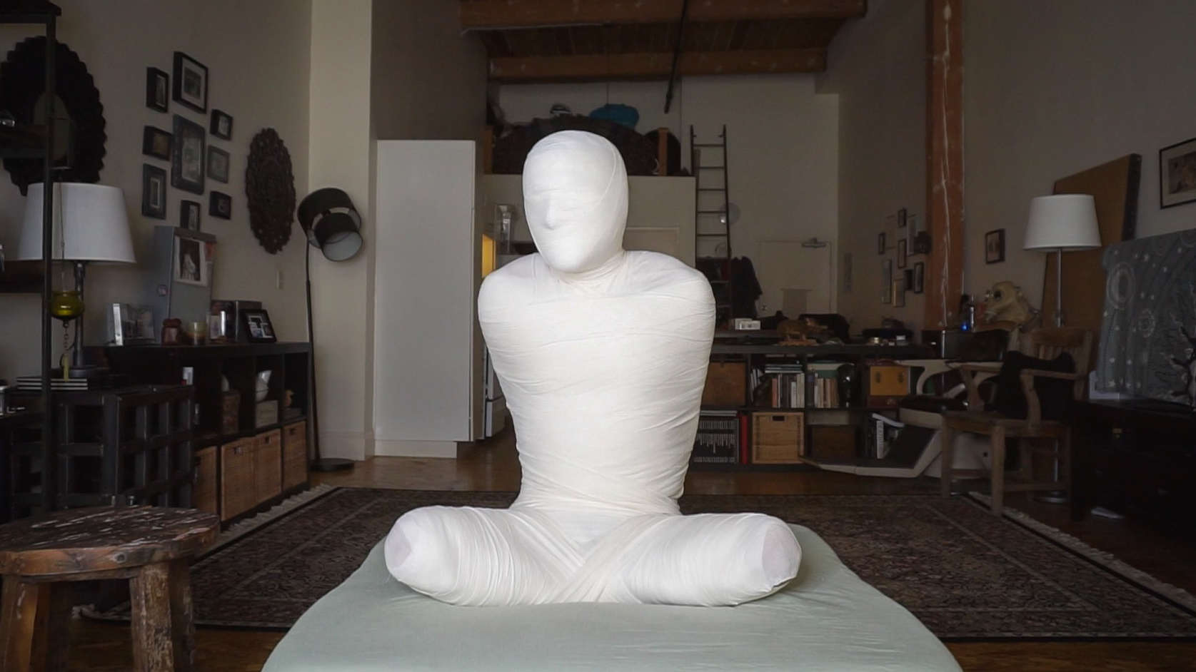 Photo number 8 from Kept Under Wraps: Part One shot for Bondage Liberation on Kink.com. Featuring Kino Payne and Elise Graves in hardcore BDSM & Fetish porn.