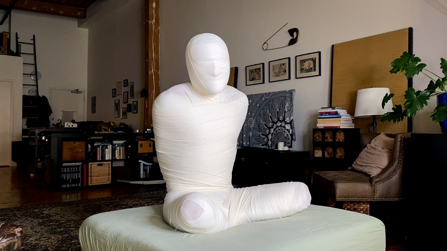 Photo number 9 from Kept Under Wraps: Part One shot for Bondage Liberation on Kink.com. Featuring Kino Payne and Elise Graves in hardcore BDSM & Fetish porn.