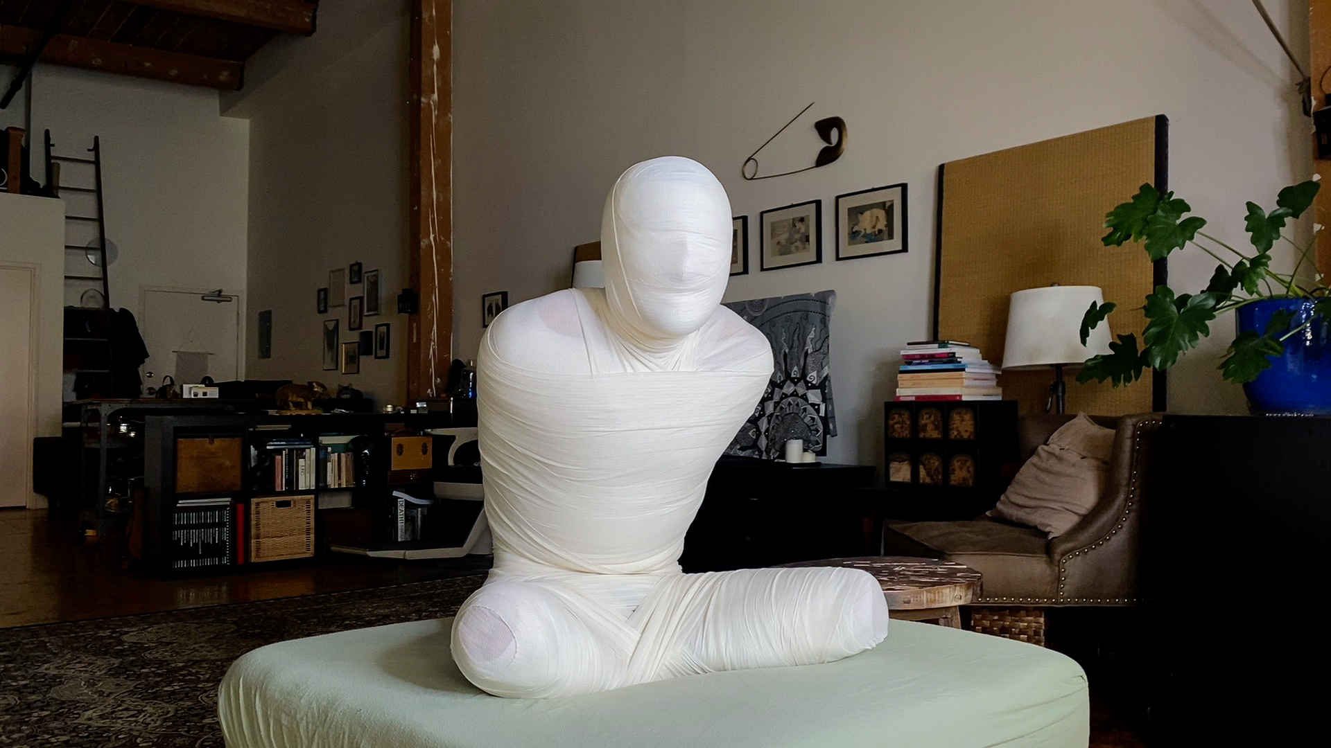 Photo number 5 from Kept Under Wraps: Part Two shot for Bondage Liberation on Kink.com. Featuring Kino Payne and Elise Graves in hardcore BDSM & Fetish porn.