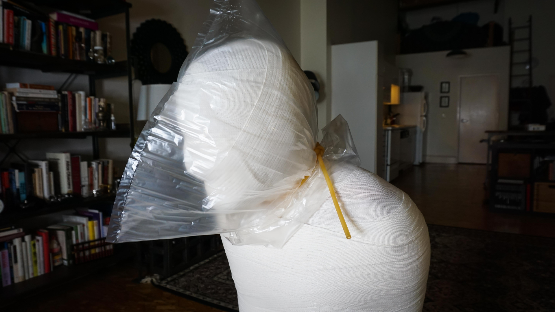 Photo number 19 from Kept Under Wraps: Part Two shot for Bondage Liberation on Kink.com. Featuring Kino Payne and Elise Graves in hardcore BDSM & Fetish porn.