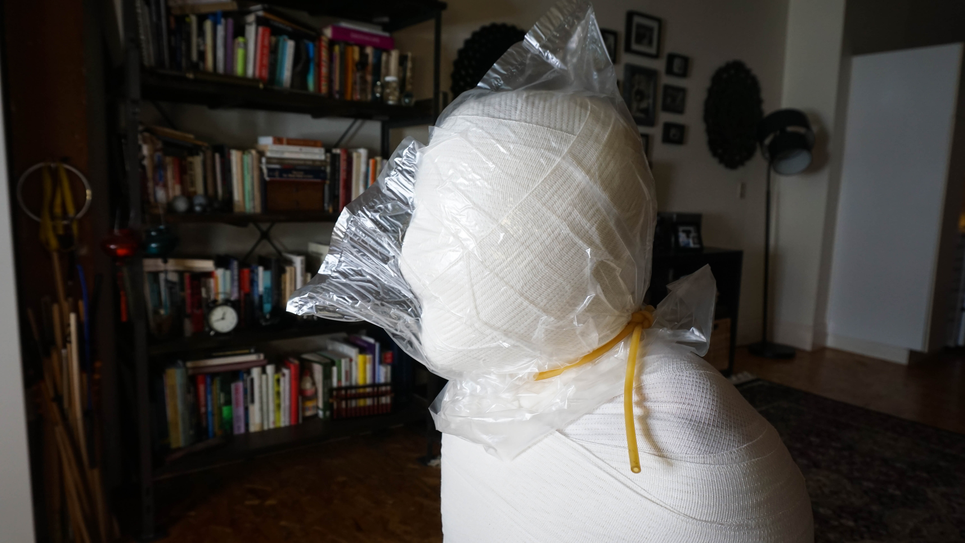 Photo number 20 from Kept Under Wraps: Part Two shot for Bondage Liberation on Kink.com. Featuring Kino Payne and Elise Graves in hardcore BDSM & Fetish porn.