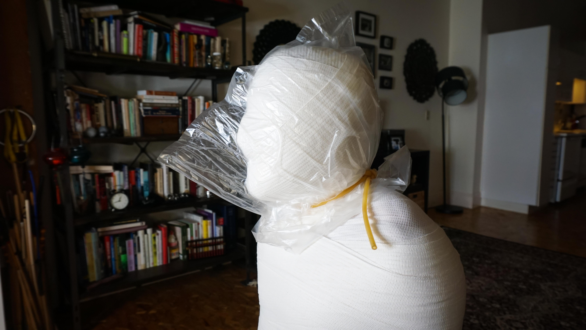 Photo number 21 from Kept Under Wraps: Part Two shot for Bondage Liberation on Kink.com. Featuring Kino Payne and Elise Graves in hardcore BDSM & Fetish porn.