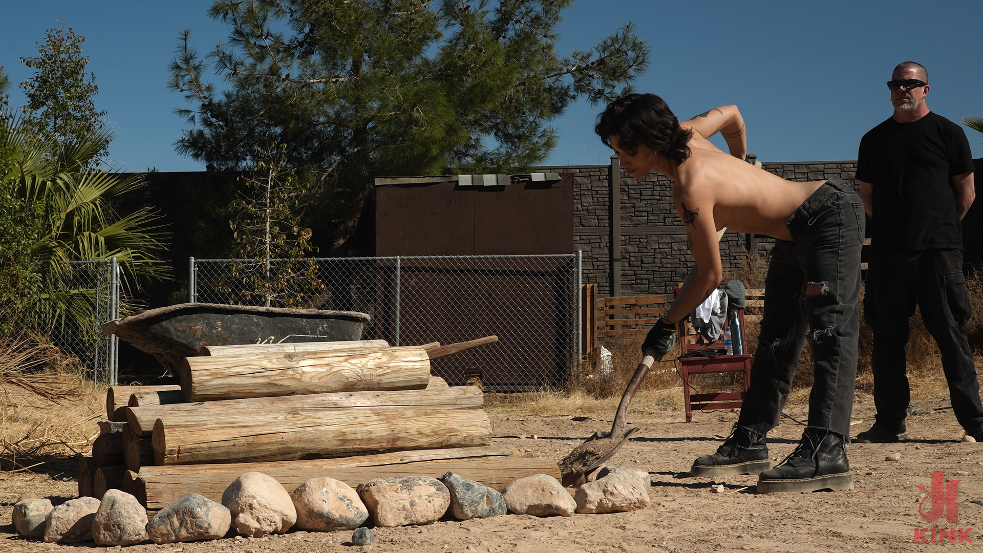 Photo number 10 from School of Submission, Day Three: Brooklyn Gray shot for Kink Features on Kink.com. Featuring Brooklyn Gray and The Pope in hardcore BDSM & Fetish porn.