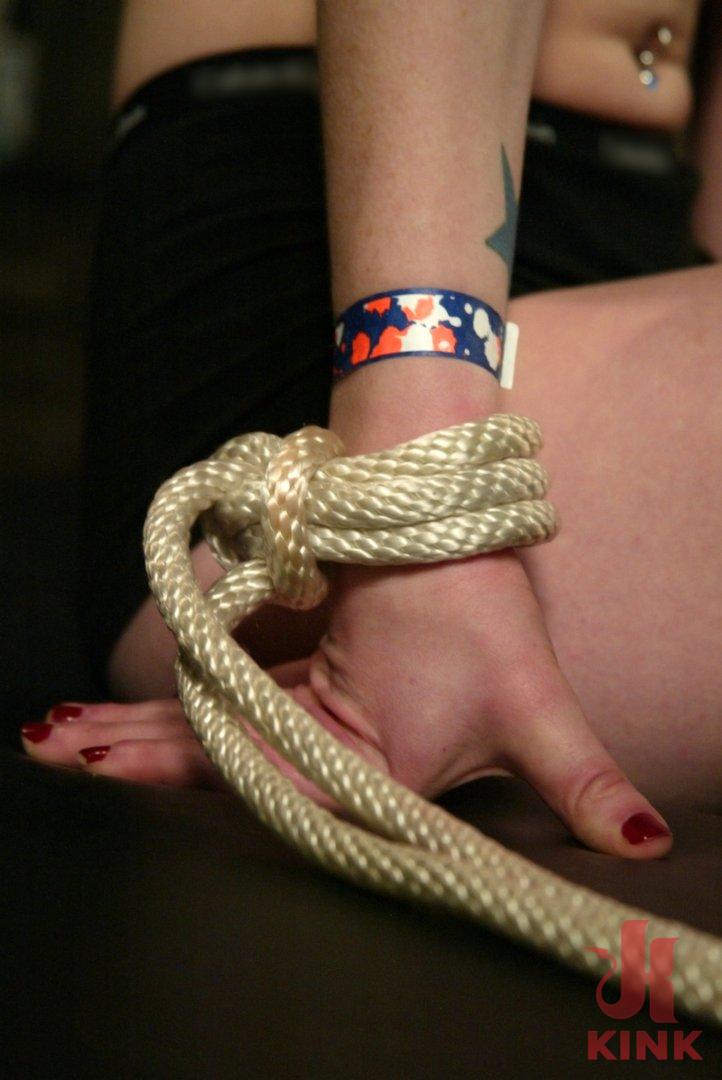 Photo number 10 from The Two Knotty Boys Share some Rope Bondage Basics shot for Kink University on Kink.com. Featuring Madison Young in hardcore BDSM & Fetish porn.