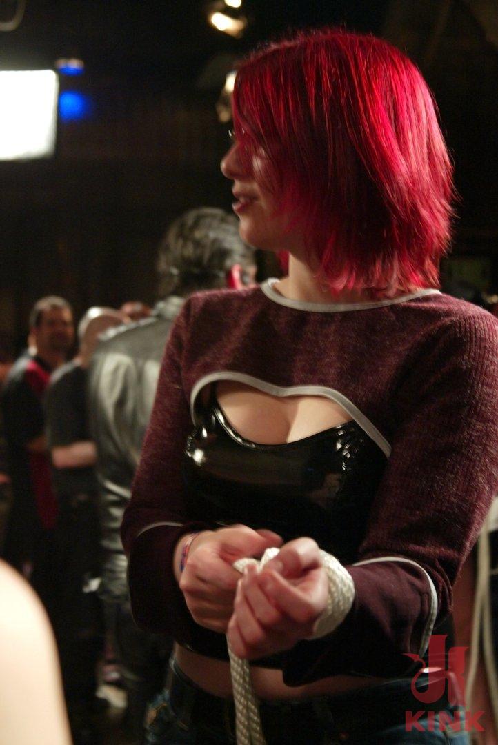 Photo number 15 from The Two Knotty Boys Share some Rope Bondage Basics shot for Kink University on Kink.com. Featuring Madison Young in hardcore BDSM & Fetish porn.