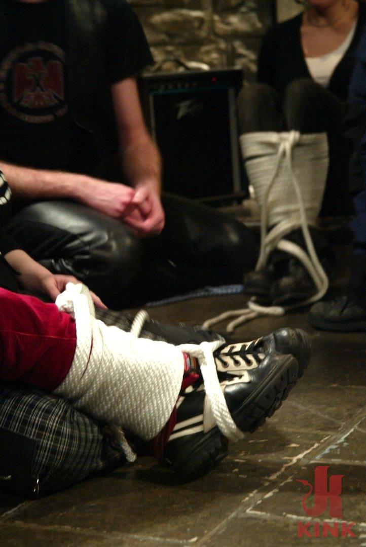 Photo number 21 from The Two Knotty Boys Share some Rope Bondage Basics shot for Kink University on Kink.com. Featuring Madison Young in hardcore BDSM & Fetish porn.