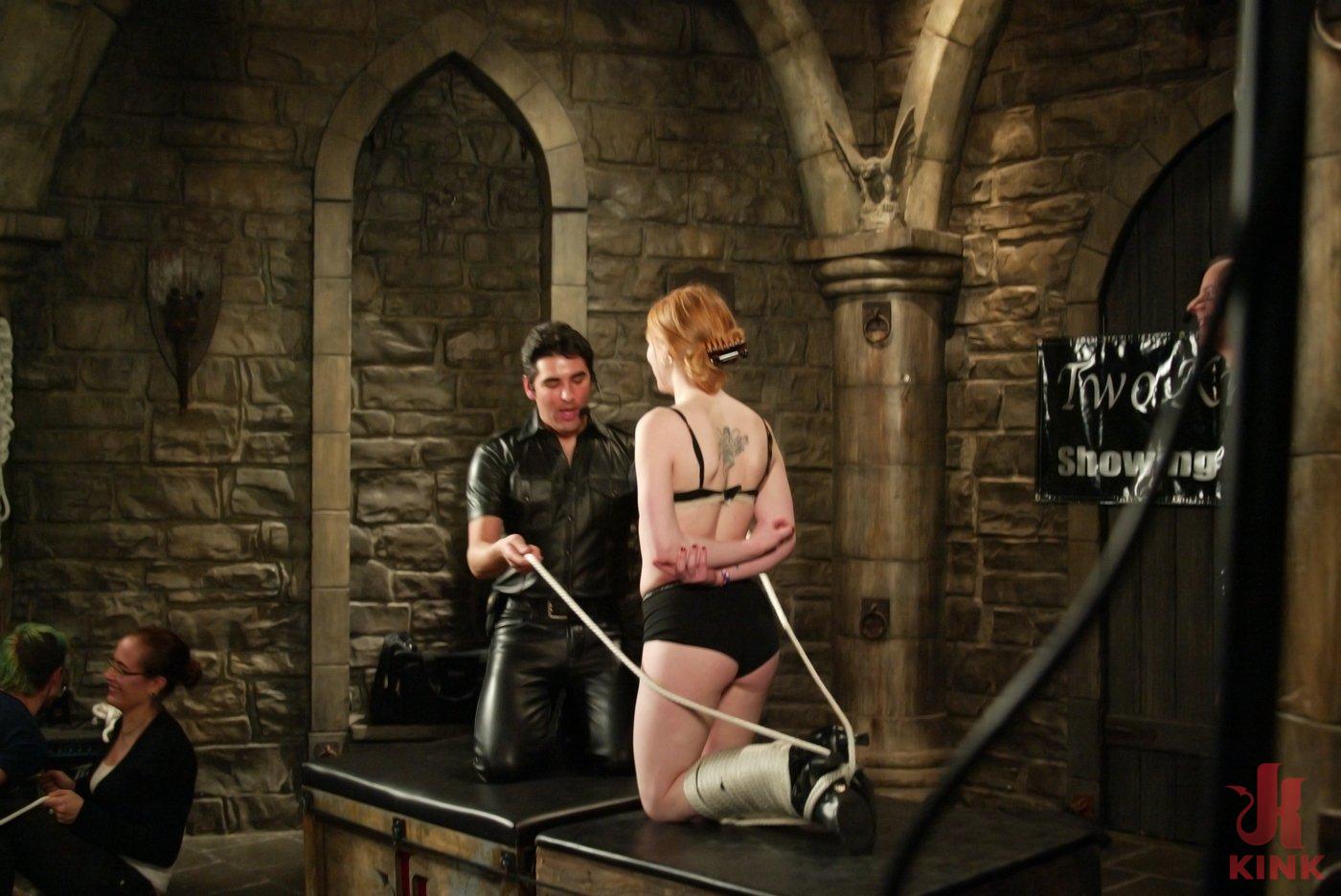 Photo number 33 from The Two Knotty Boys Share some Rope Bondage Basics shot for Kink University on Kink.com. Featuring Madison Young in hardcore BDSM & Fetish porn.