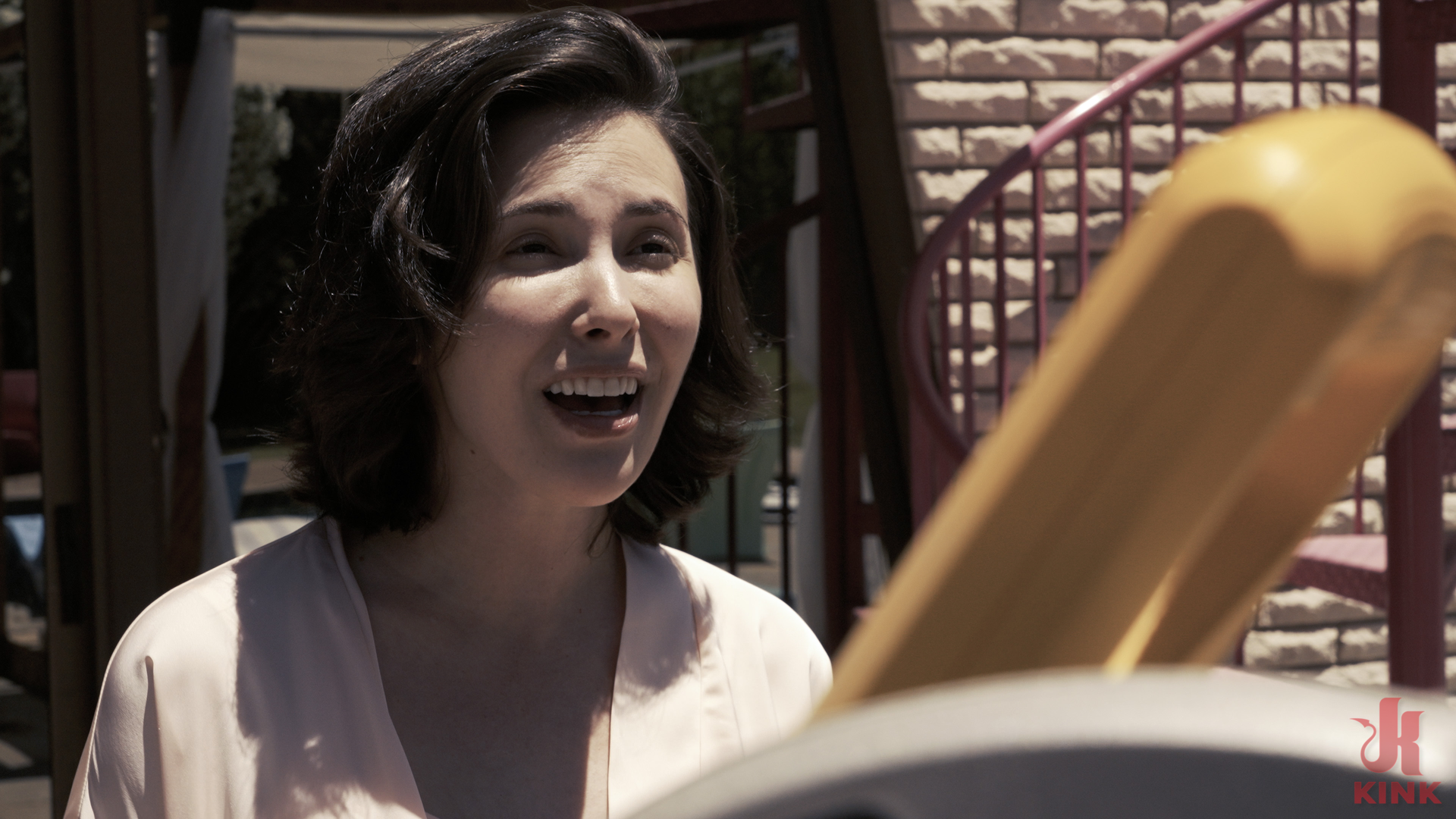 Photo number 11 from Diary of a Madman, S2 E1: Poor Decisions shot for Kink Features on Kink.com. Featuring Casey Calvert and The Pope in hardcore BDSM & Fetish porn.