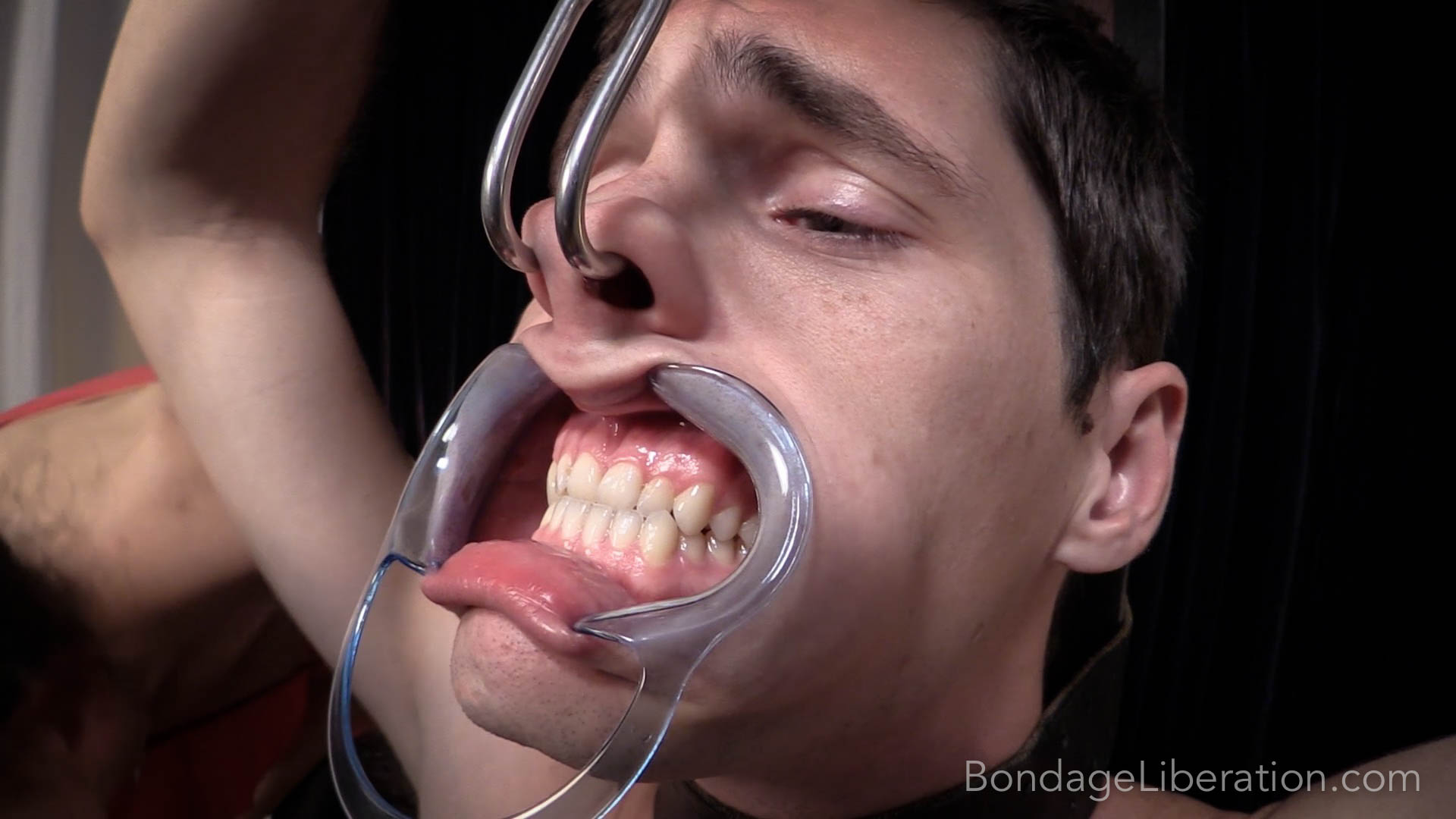 Photo number 1 from A Bit of a Stretch shot for Bondage Liberation on Kink.com. Featuring Tony Orlando and Elise Graves in hardcore BDSM & Fetish porn.