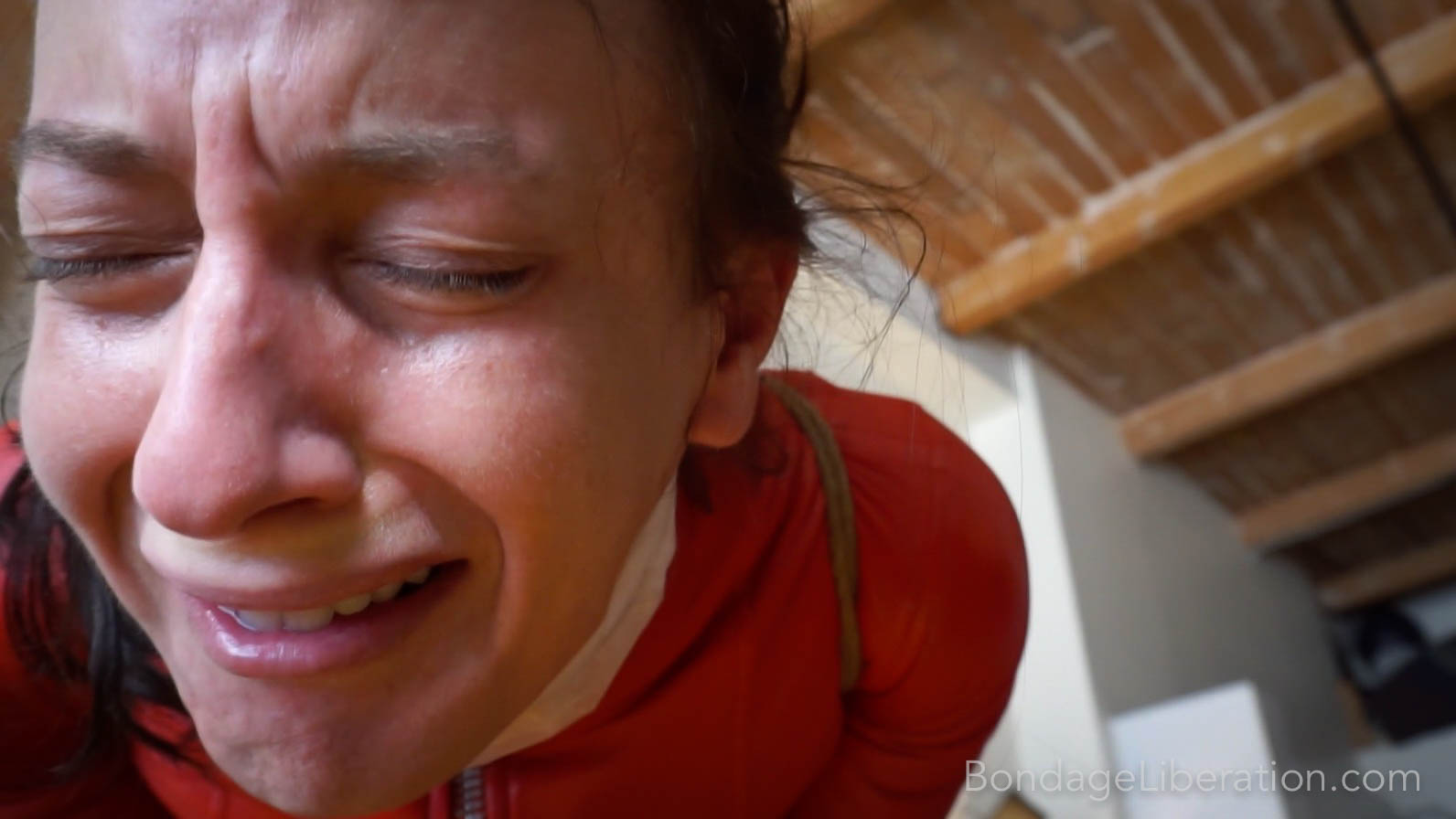 Photo number 1 from Captive Audience shot for Bondage Liberation on Kink.com. Featuring Elise Graves and Jack Hammer in hardcore BDSM & Fetish porn.